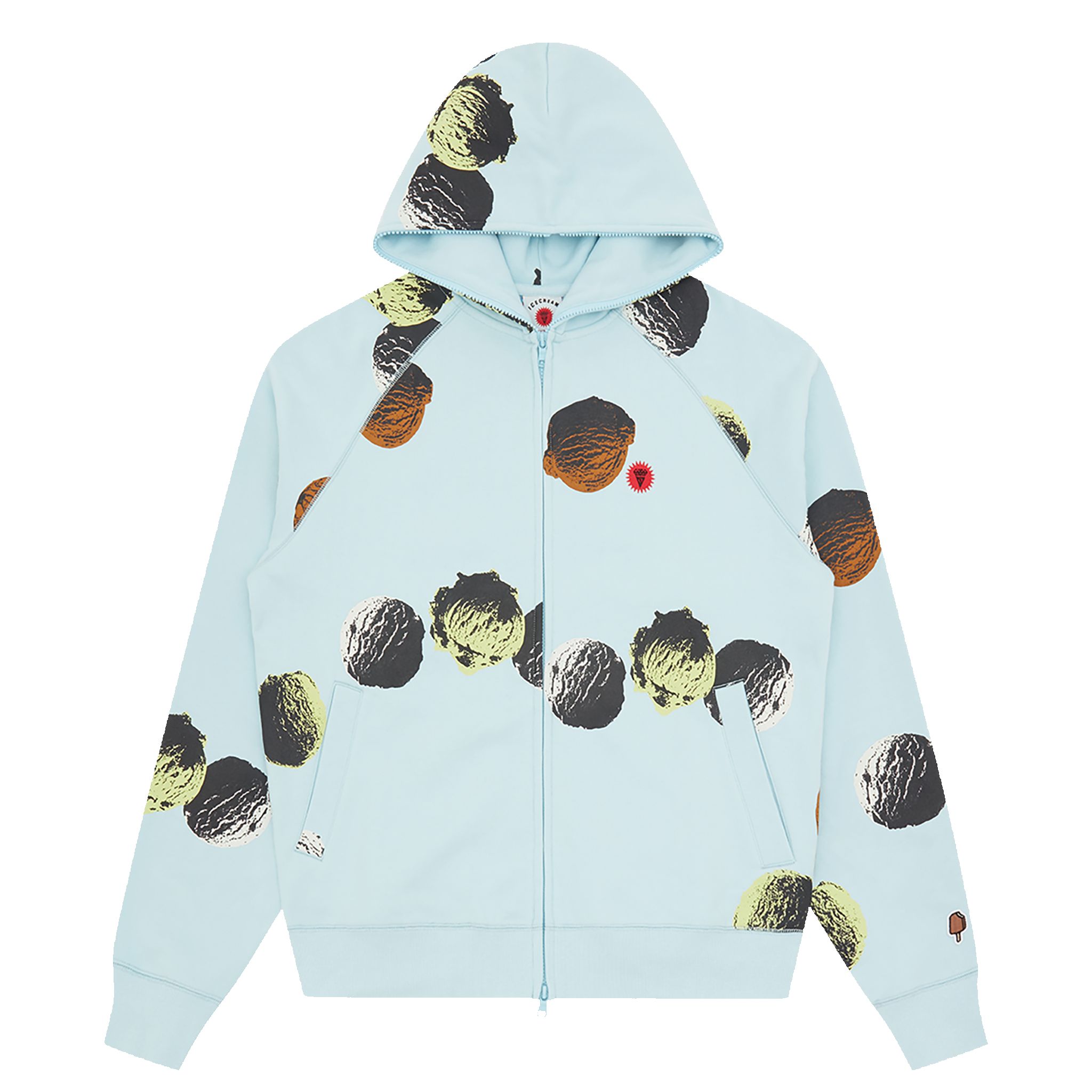 SCOOP ZIP THROUGH HOOD sold by Billionaire Boys Club