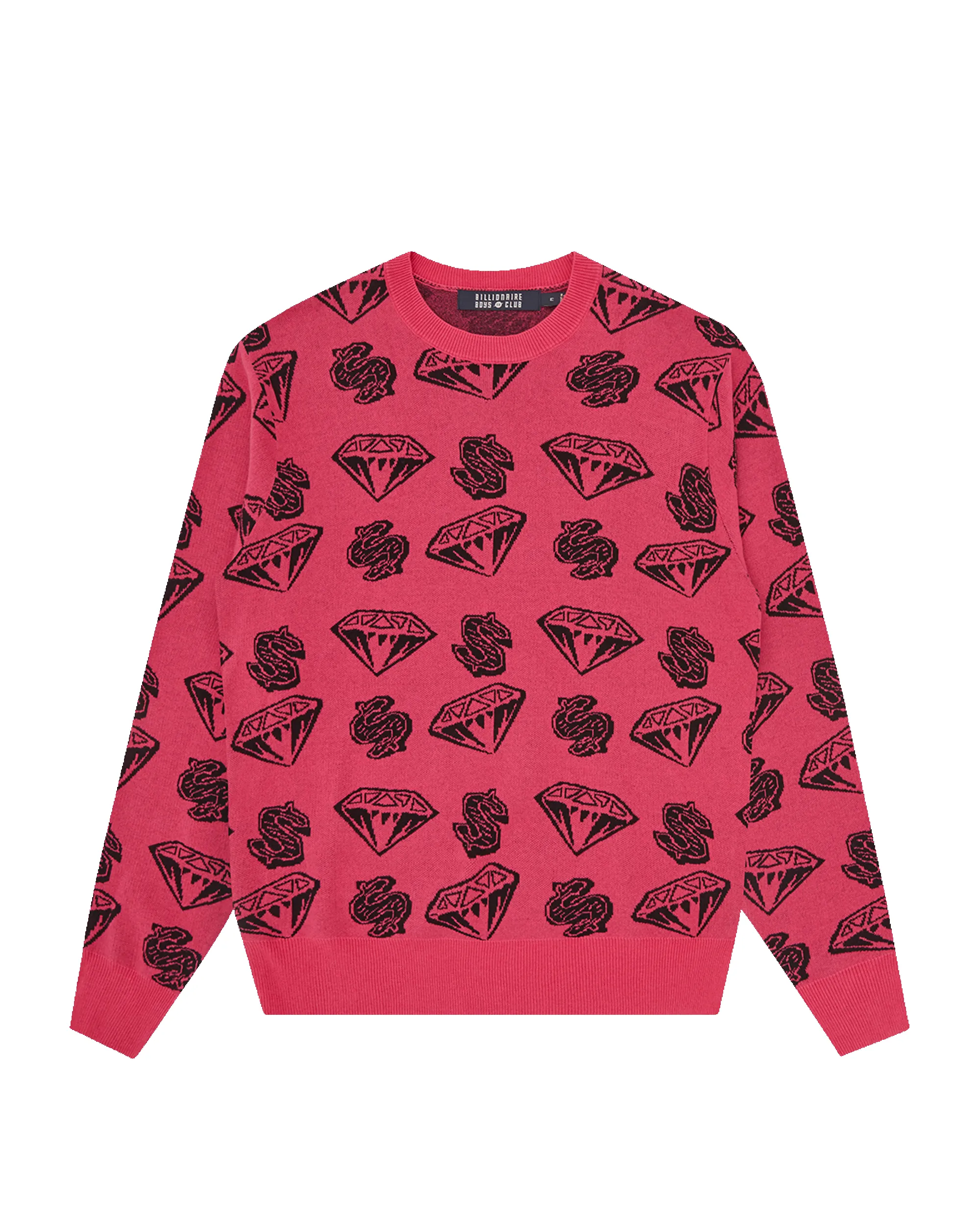 Diamonds & Dollars Knitted Jumper sold by Billionaire Boys Club