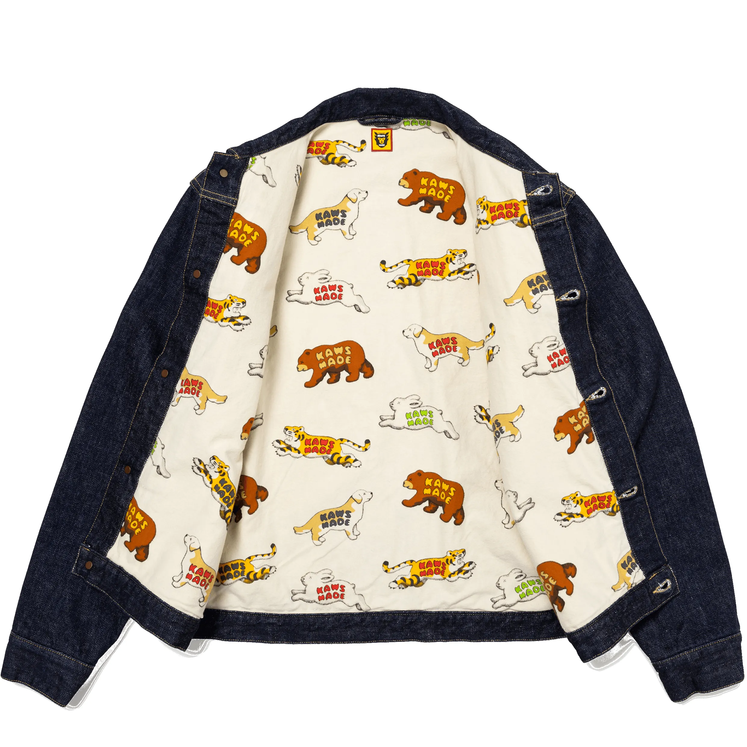 KAWS MADE DENIM WORK JACKET #1 sold by Billionaire Boys Club product image thumbnail 3