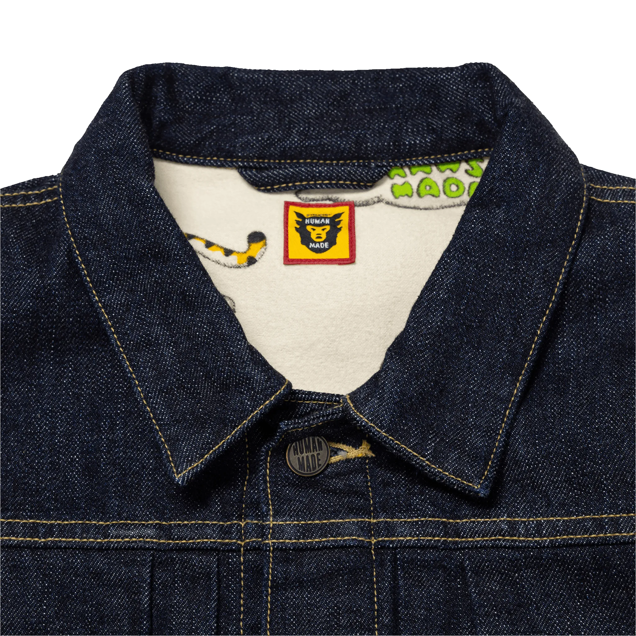 KAWS MADE DENIM WORK JACKET #1 sold by Billionaire Boys Club product image thumbnail 5