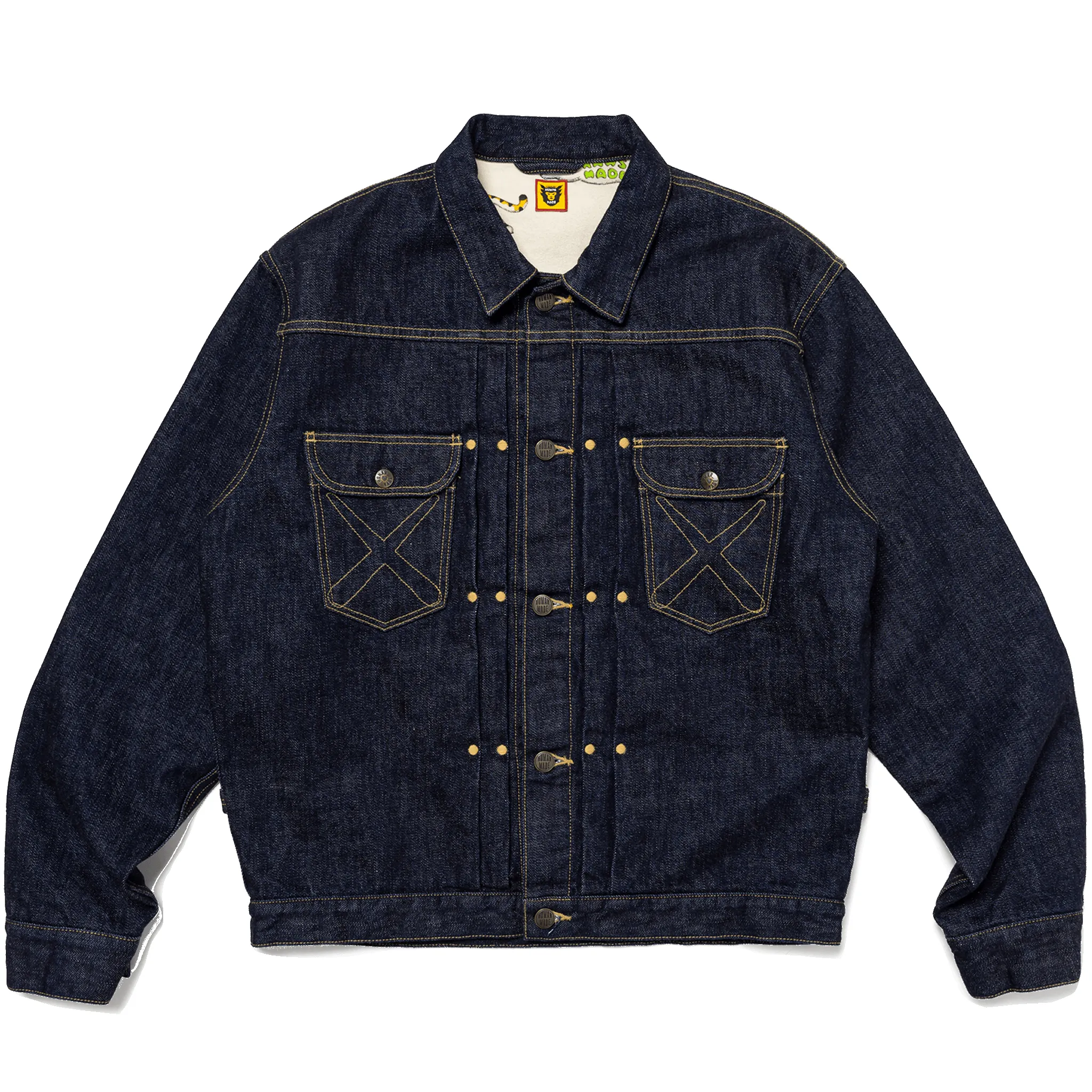KAWS MADE DENIM WORK JACKET #1 sold by Billionaire Boys Club