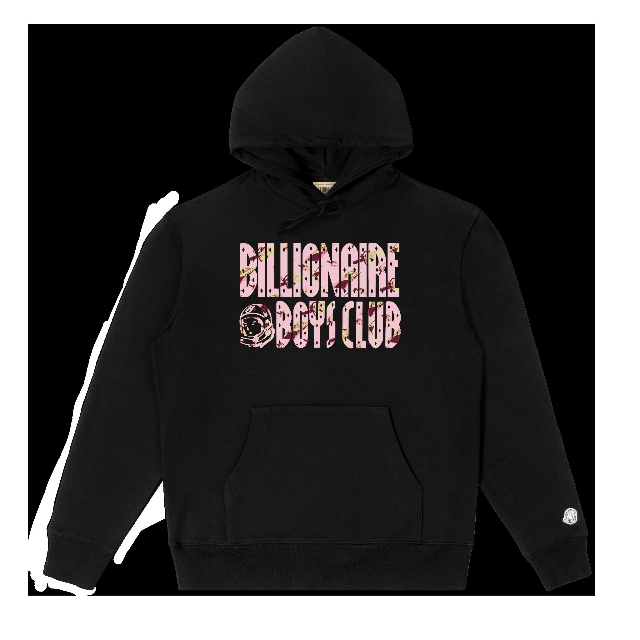 YACHAINSAW PINK LIMEADE STRAIGHT LOGO HOODIE sold by Billionaire Boys Club