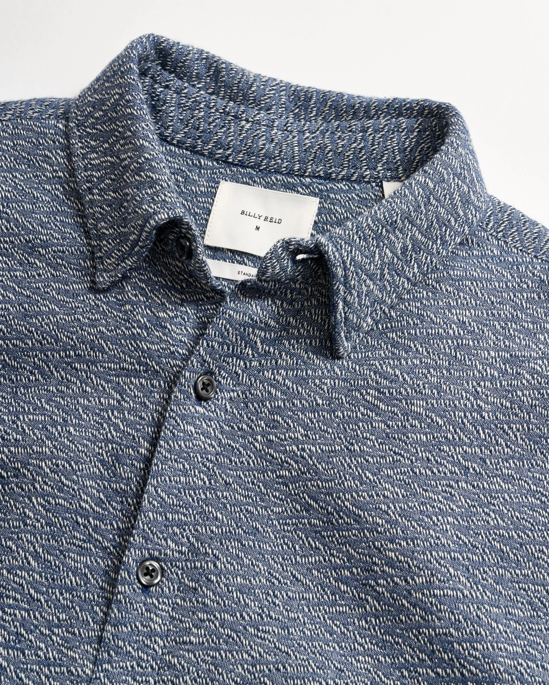 Zig Zag Jacquard Wilson Shirt sold by Billy Reid product image thumbnail 4