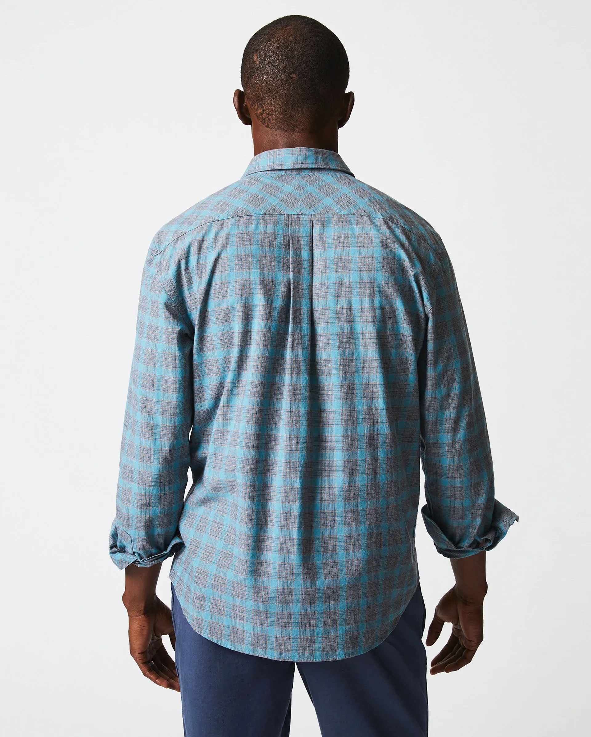 Grid Plaid John T Shirt sold by Billy Reid product image thumbnail 3