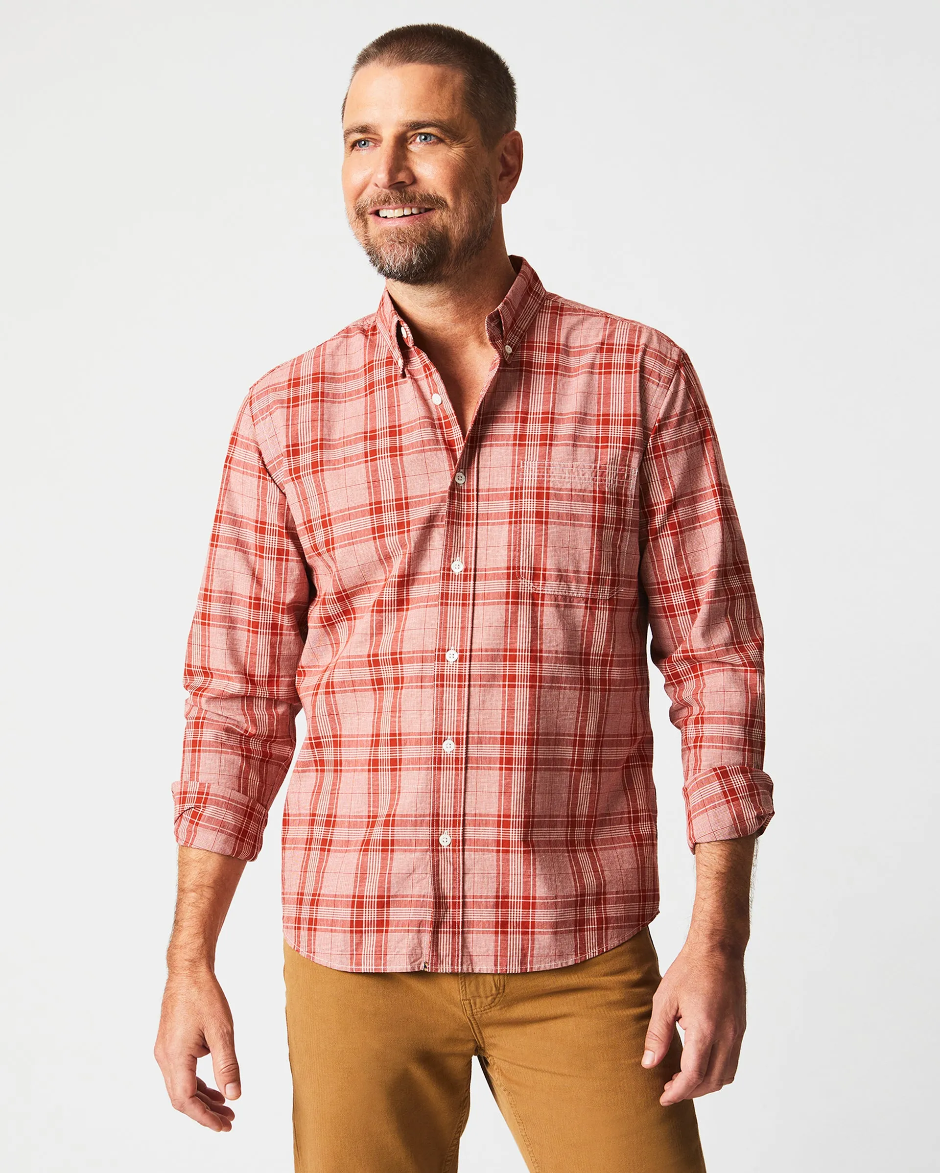 Box Plaid Tuscumbia Shirt Button Down sold by Billy Reid product image thumbnail 2