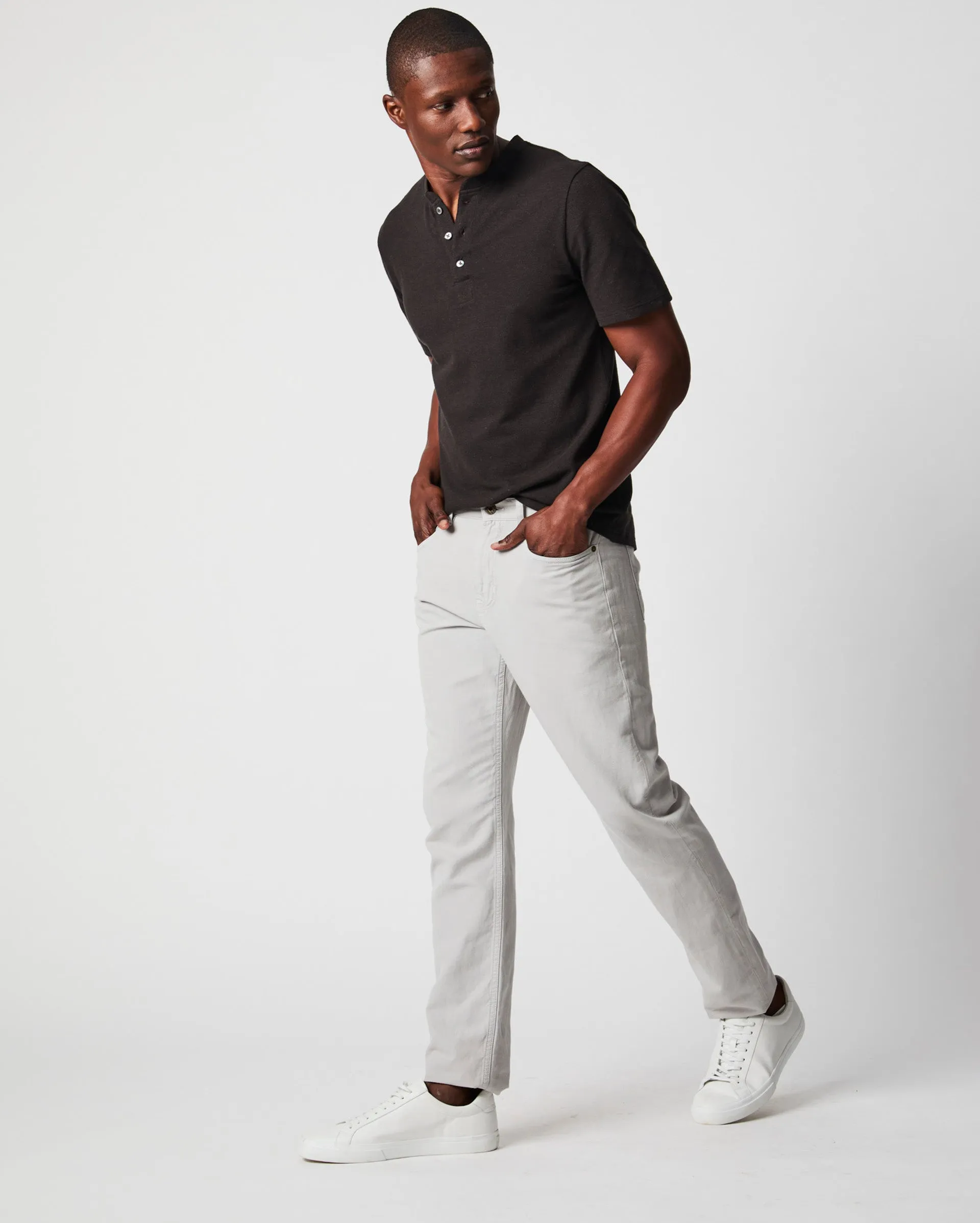 Cotton Linen 5 Pocket Pant sold by Billy Reid product image thumbnail 2