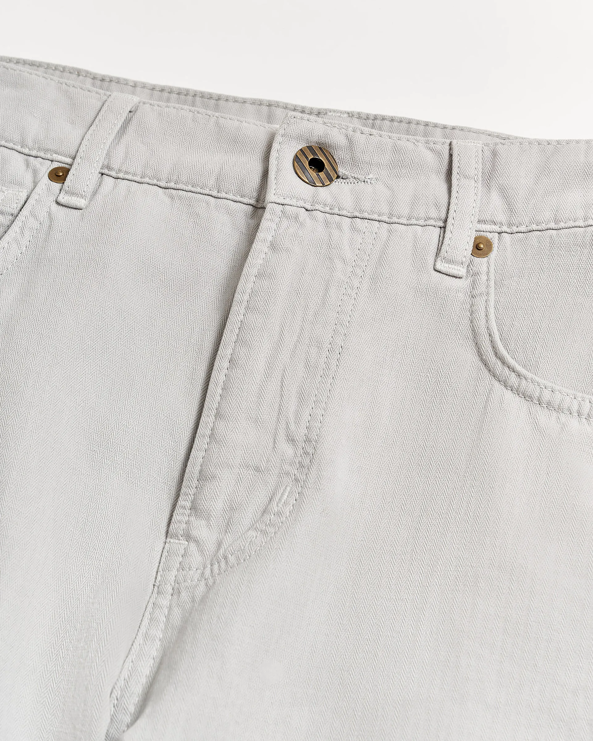 Cotton Linen 5 Pocket Pant sold by Billy Reid product image thumbnail 4