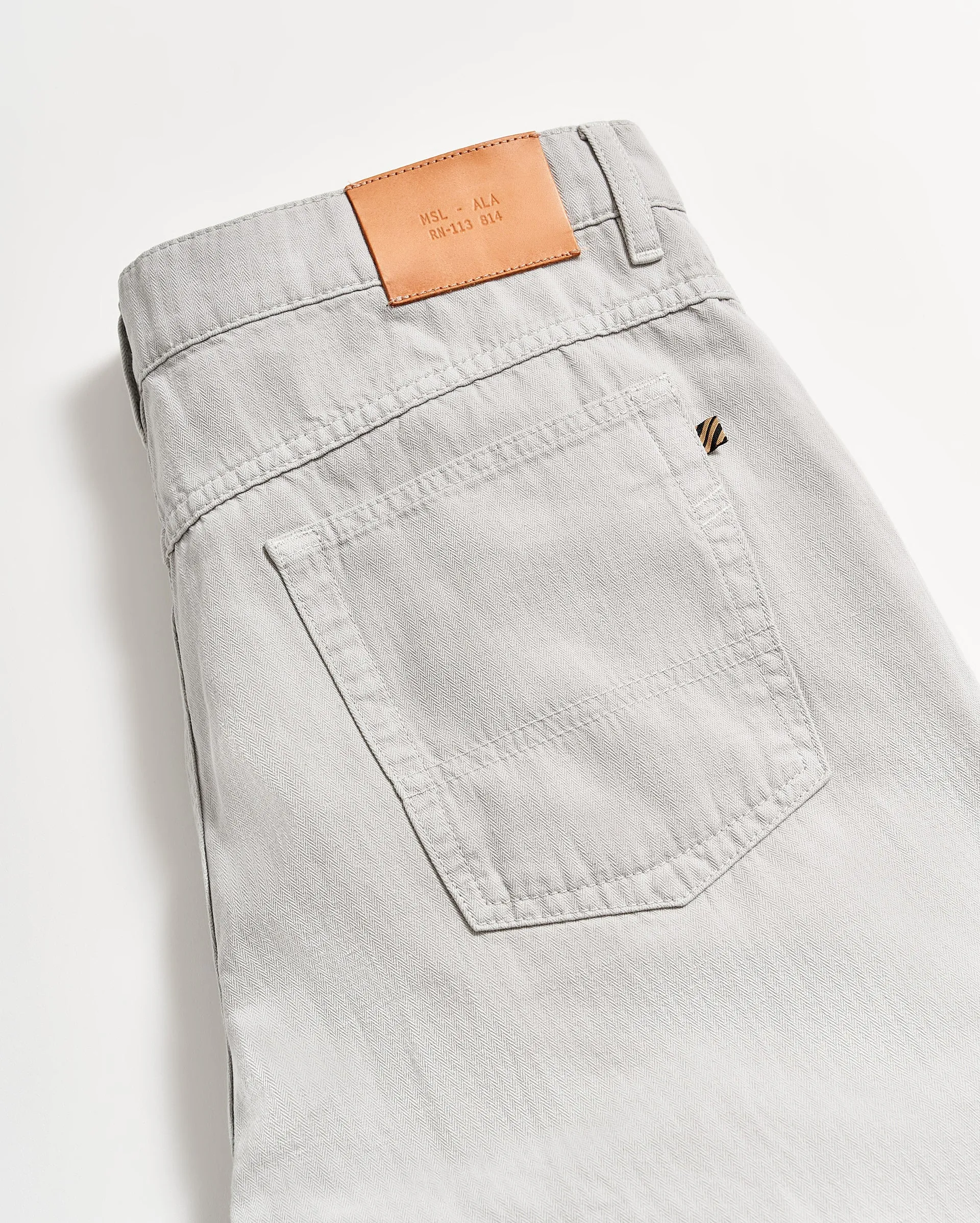 Cotton Linen 5 Pocket Pant sold by Billy Reid product image thumbnail 5
