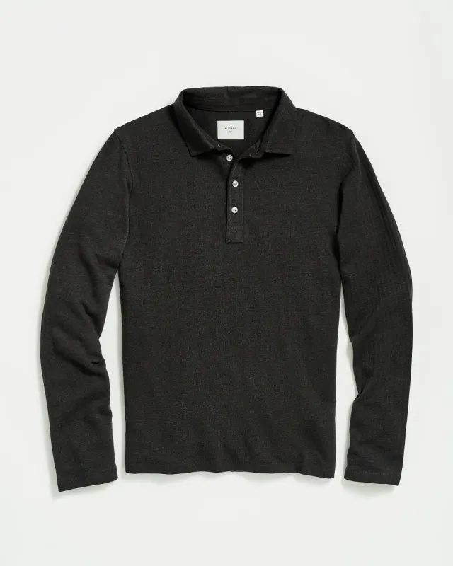 L/S Herringbone Polo sold by Billy Reid
