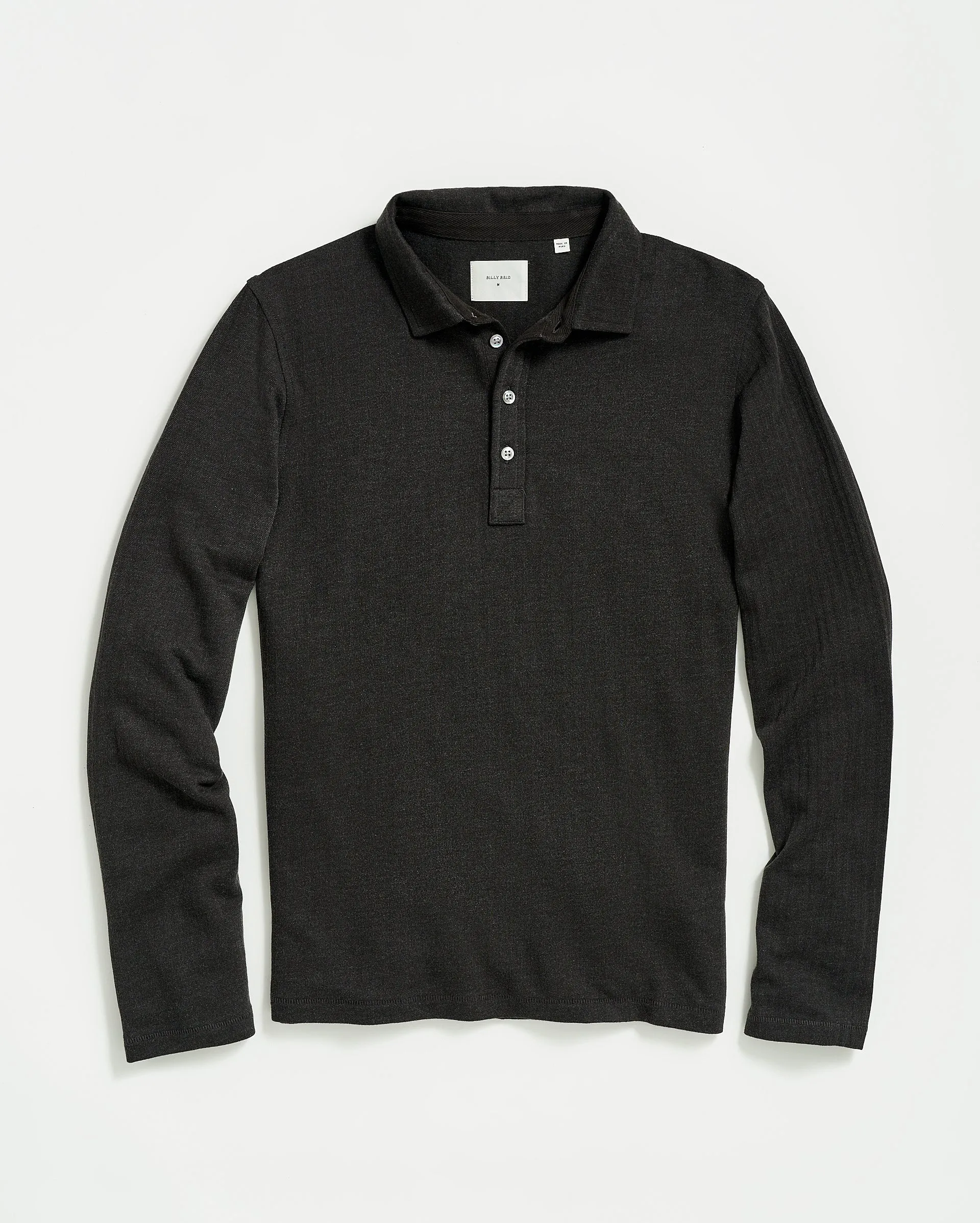 L/S Herringbone Polo sold by Billy Reid