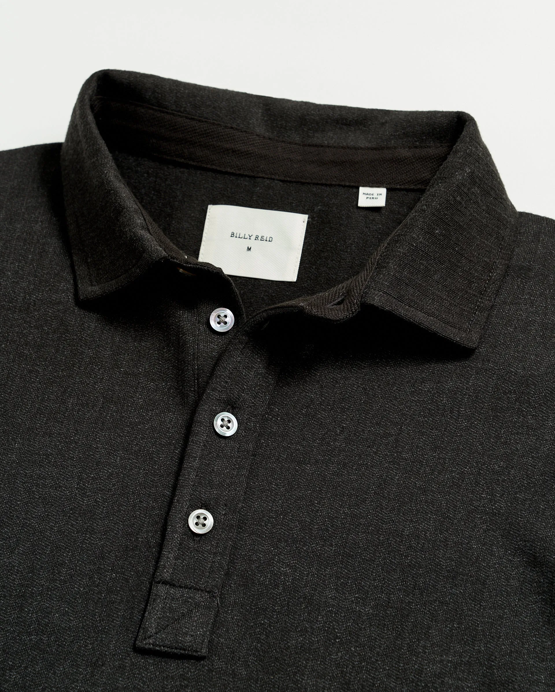 L/S Herringbone Polo sold by Billy Reid product image thumbnail 2