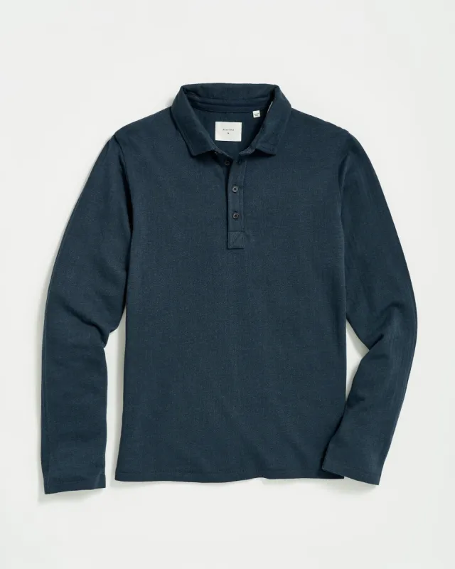 L/S Herringbone Polo sold by Billy Reid