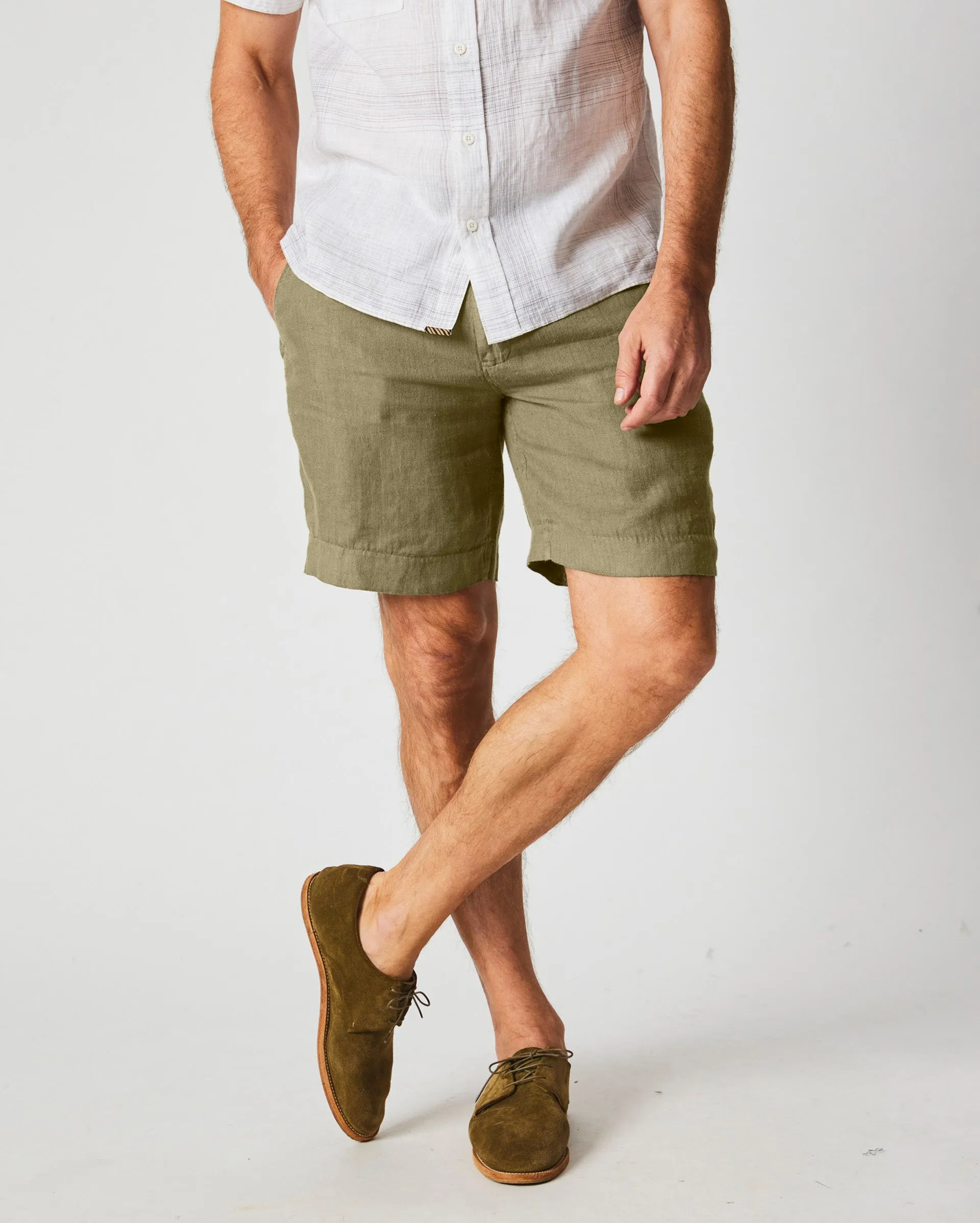 Linen Moore Short sold by Billy Reid product image thumbnail 2