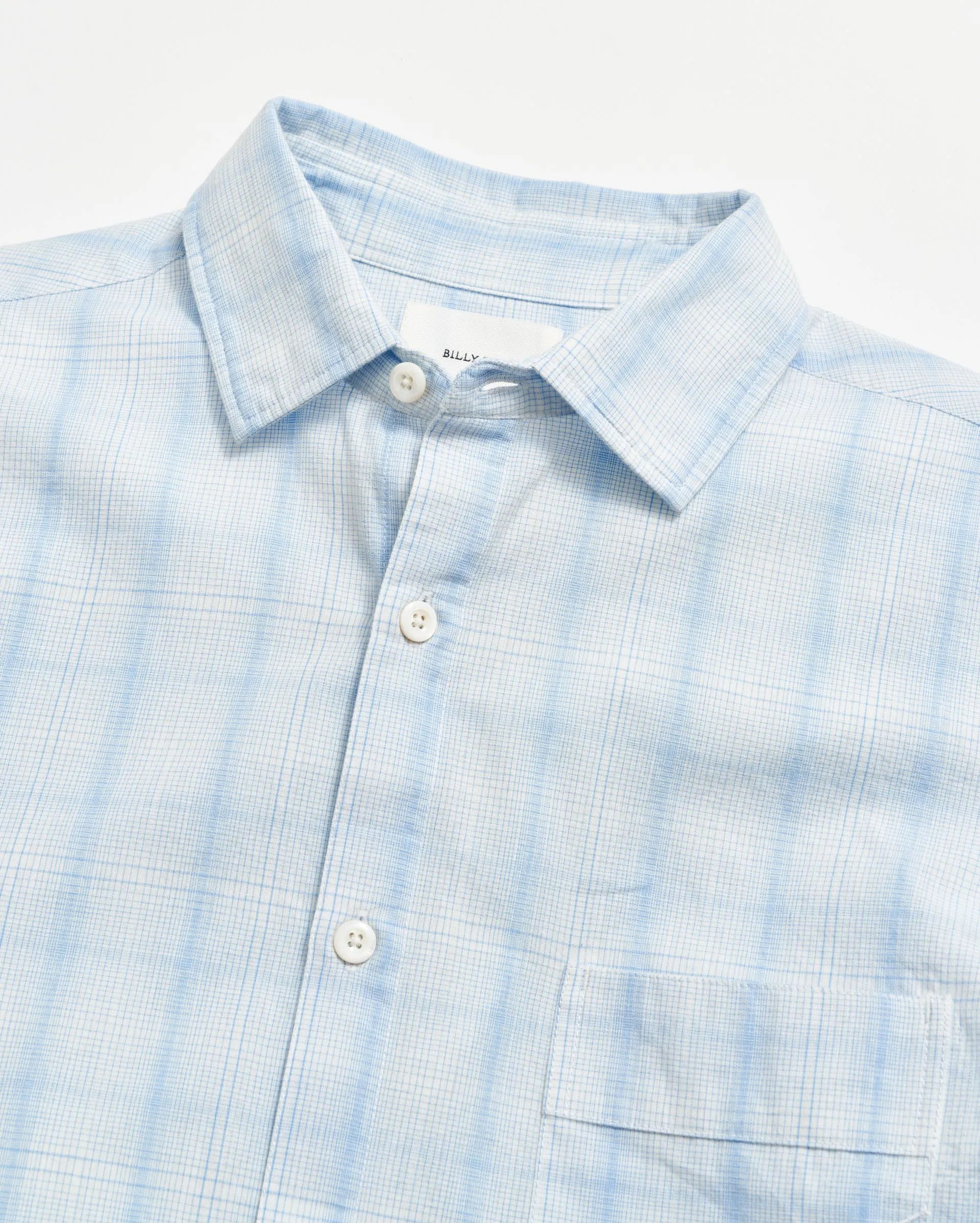 Line Plaid Pickwick Shirt sold by Billy Reid product image thumbnail 3