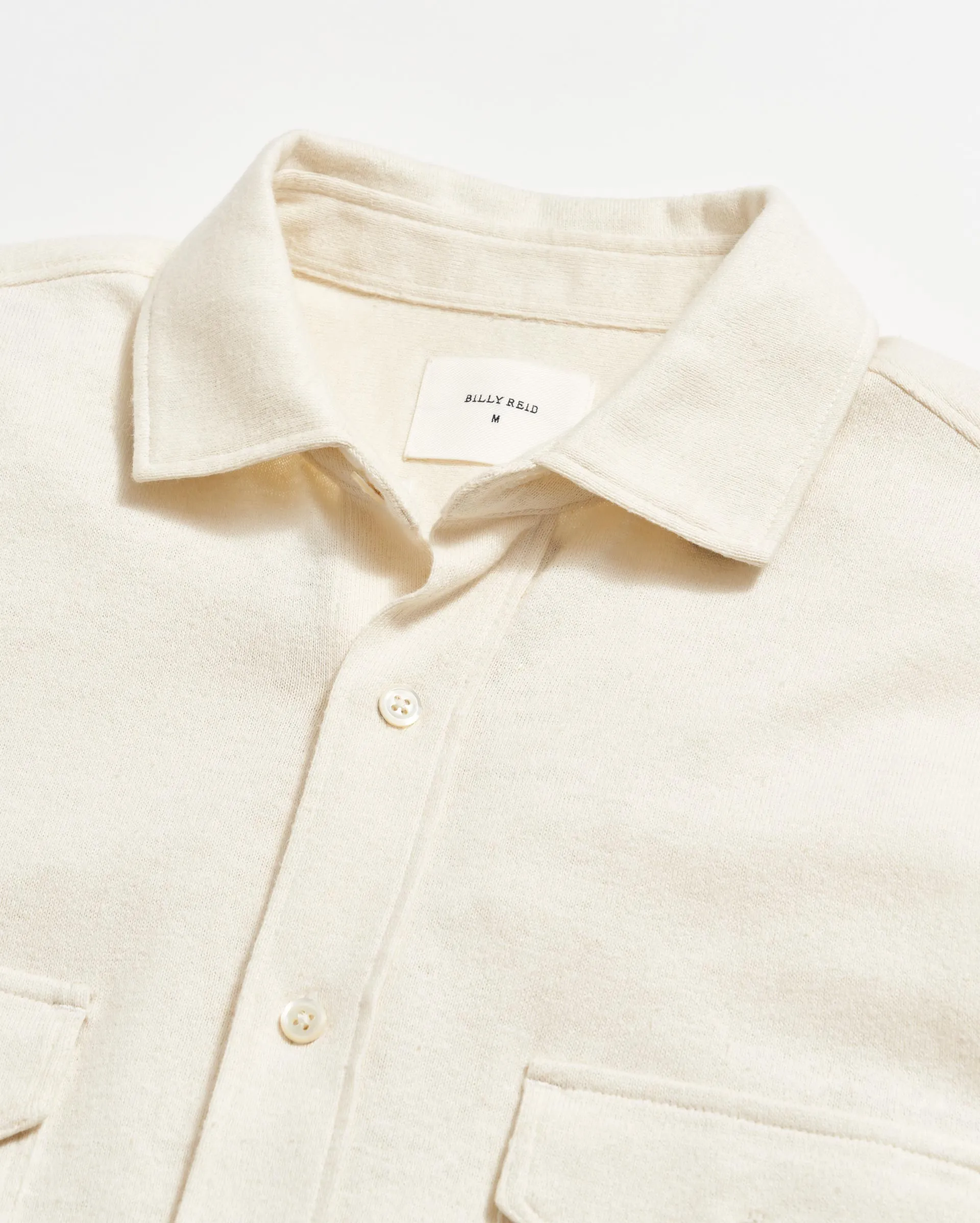 Short Sleeve Hemp Cotton Knit Shirt sold by Billy Reid product image thumbnail 3