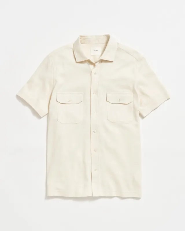 Short Sleeve Hemp Cotton Knit Shirt sold by Billy Reid