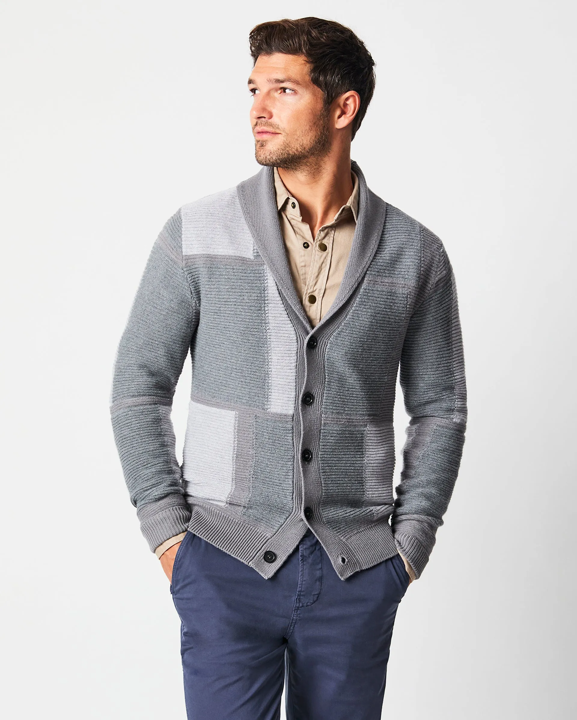 Patchwork Cardigan sold by Billy Reid product image thumbnail 2