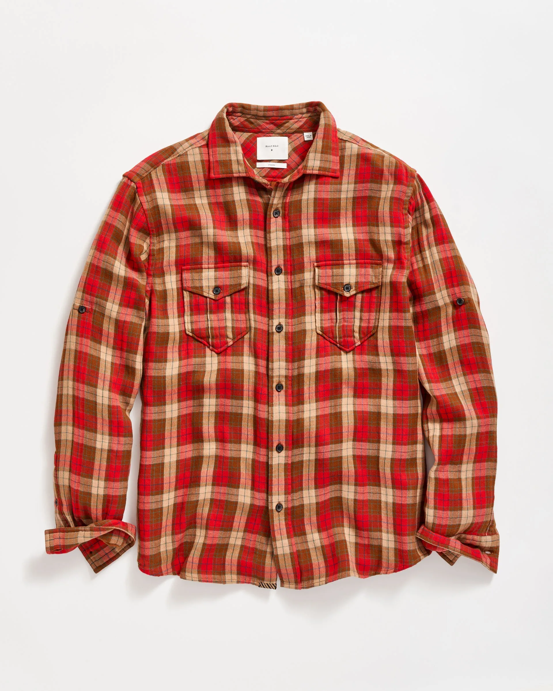 Double Face Plaid Scout Shirt sold by Billy Reid