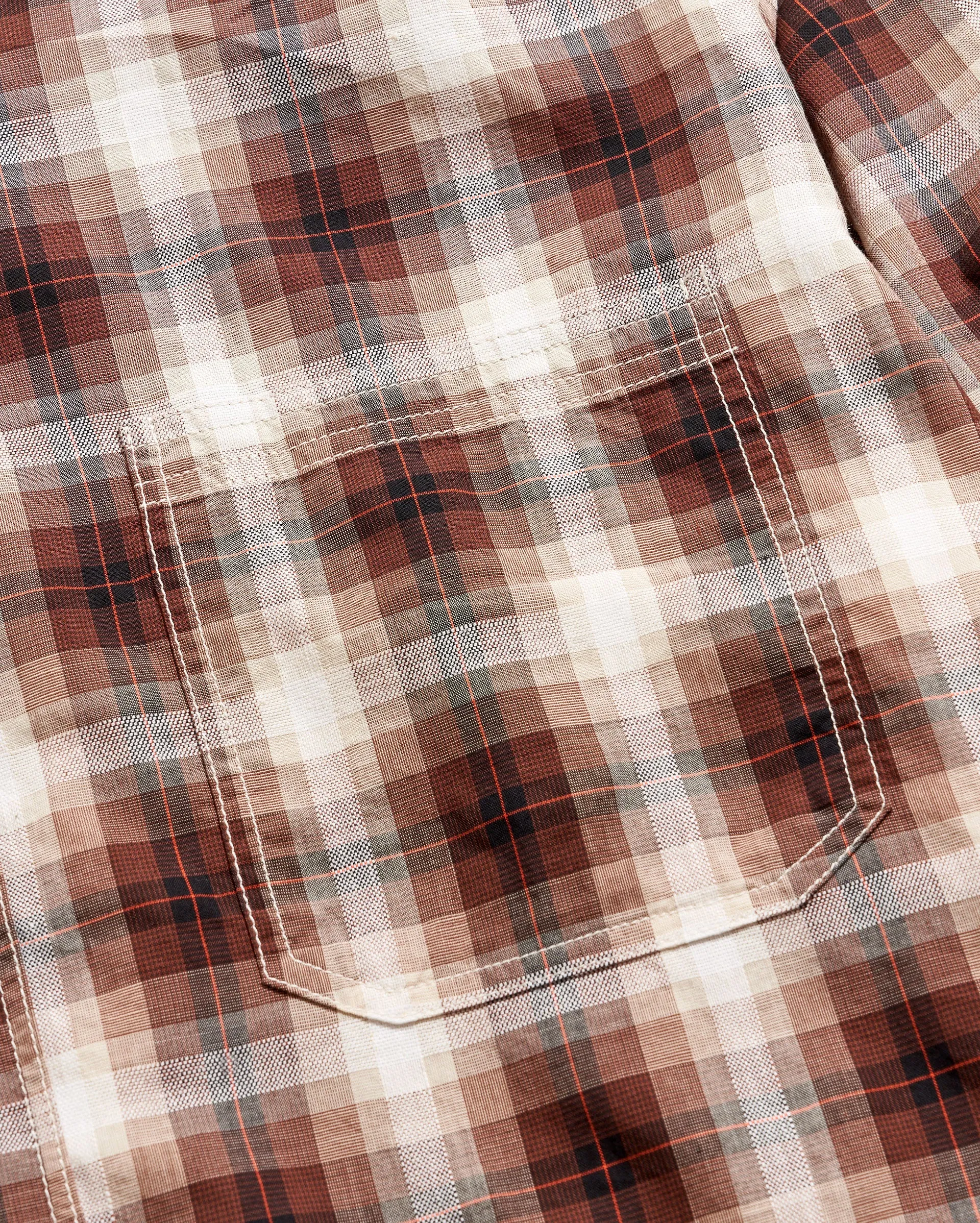 Textural Plaid Tuscumbia Shirt Button Down sold by Billy Reid product image thumbnail 4