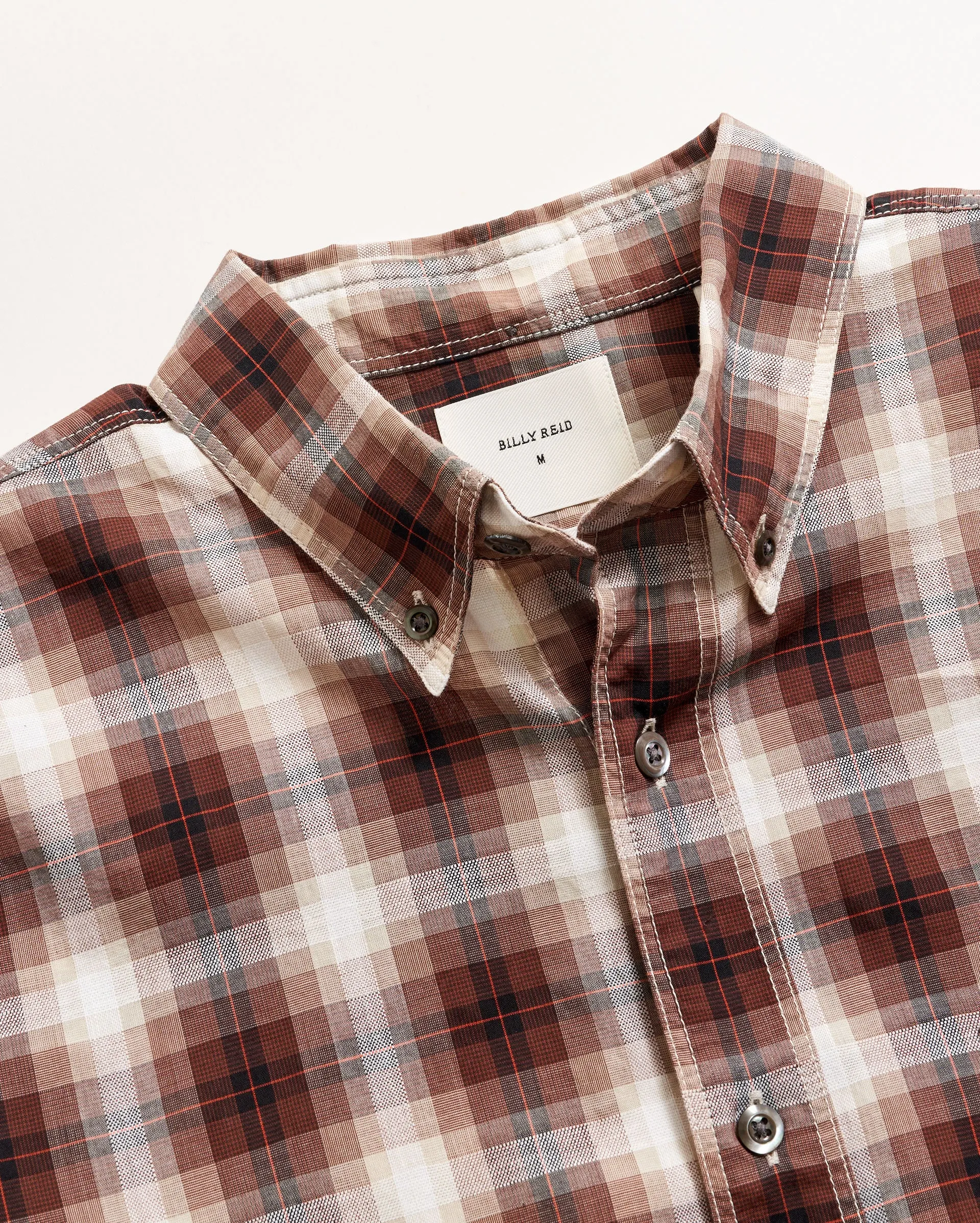 Textural Plaid Tuscumbia Shirt Button Down sold by Billy Reid product image thumbnail 3