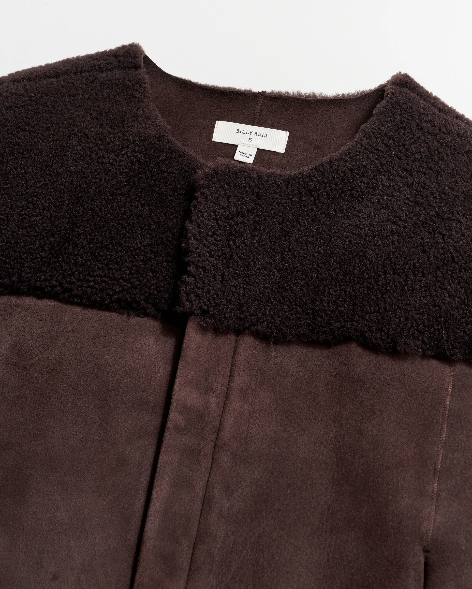 Short Shearling Jacket sold by Billy Reid product image thumbnail 3