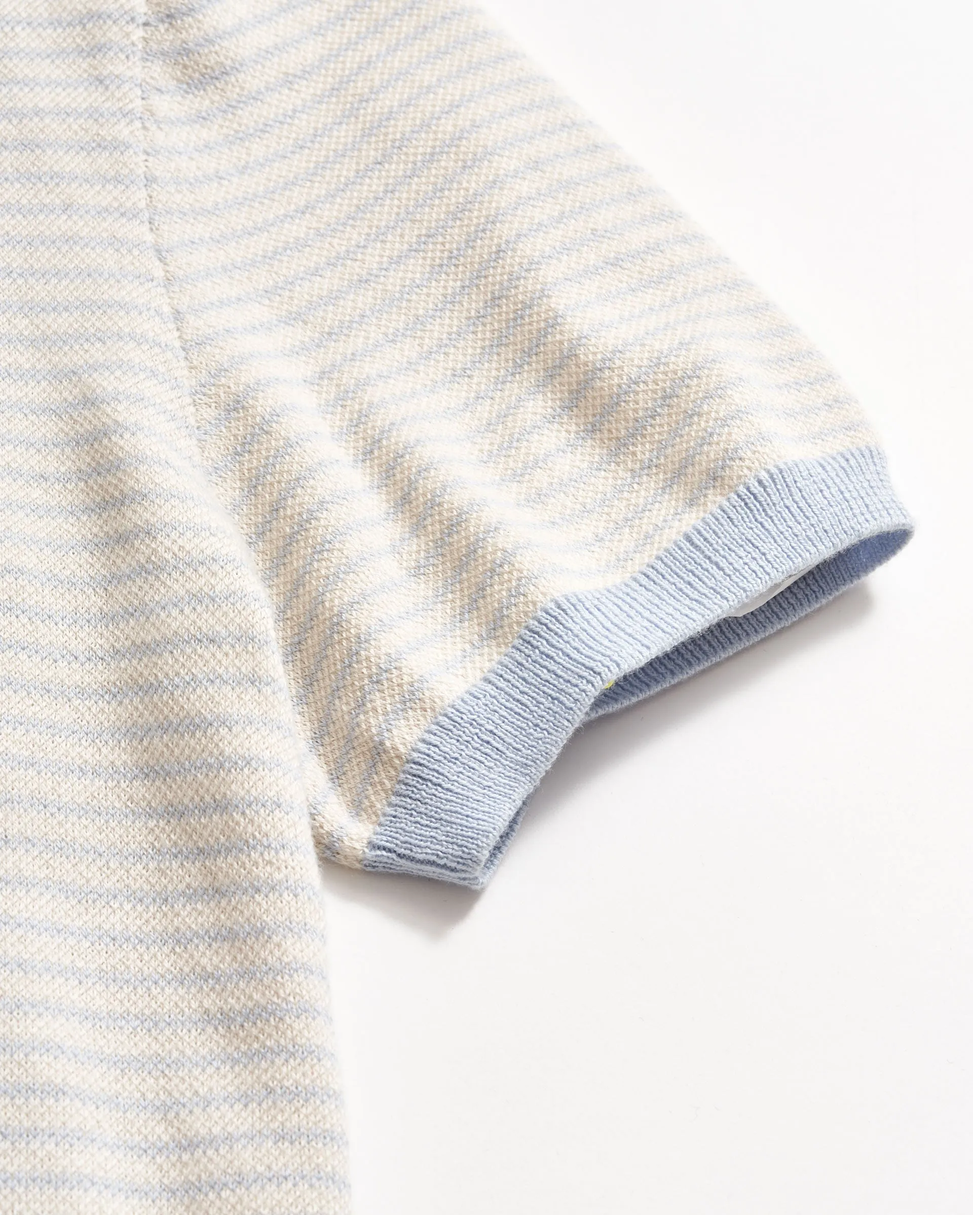 STRIPE SWEATER POLO sold by Billy Reid product image thumbnail 5