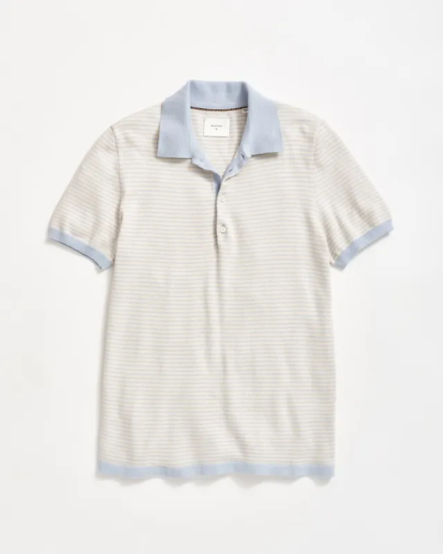 STRIPE SWEATER POLO sold by Billy Reid