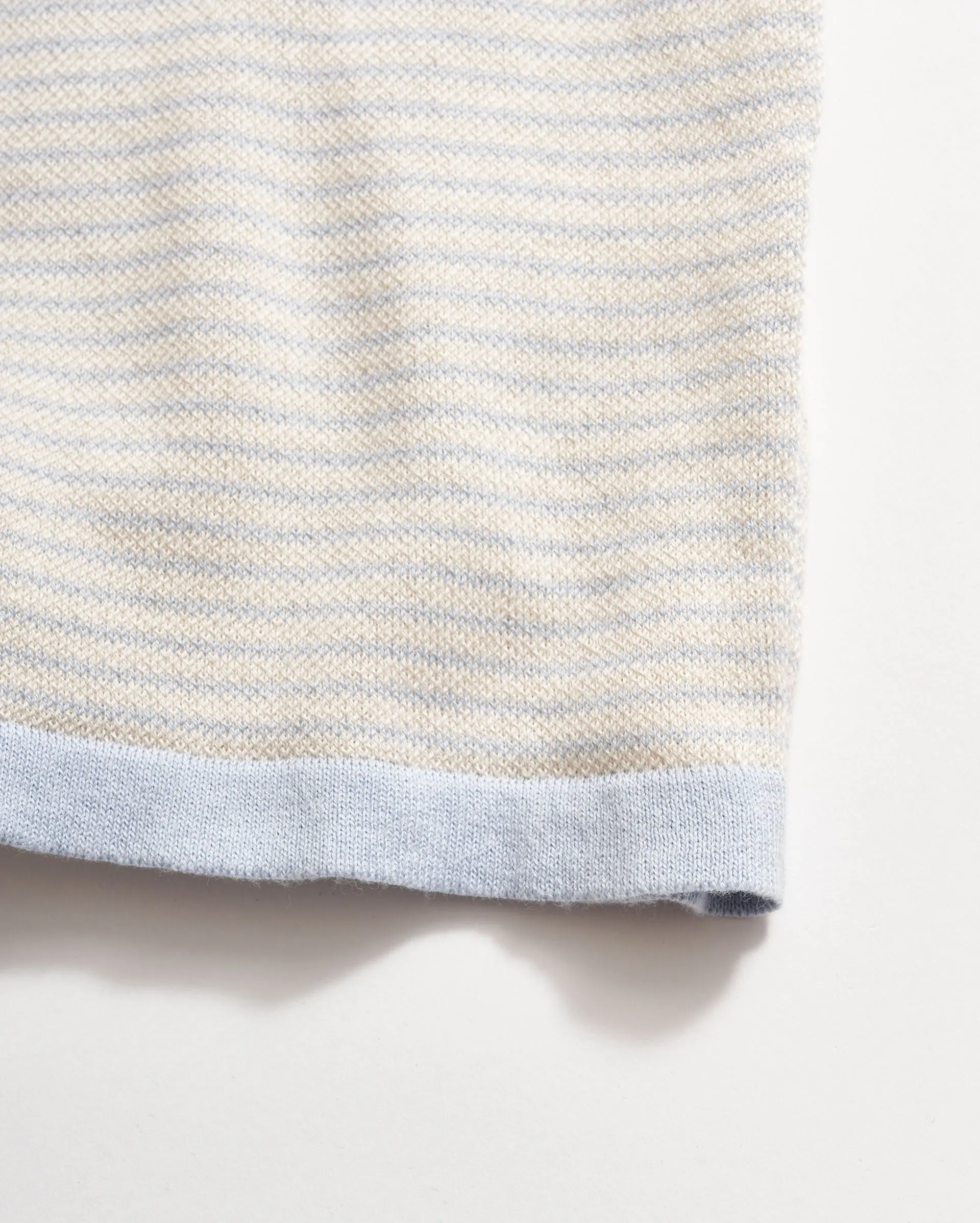 STRIPE SWEATER POLO sold by Billy Reid product image thumbnail 4