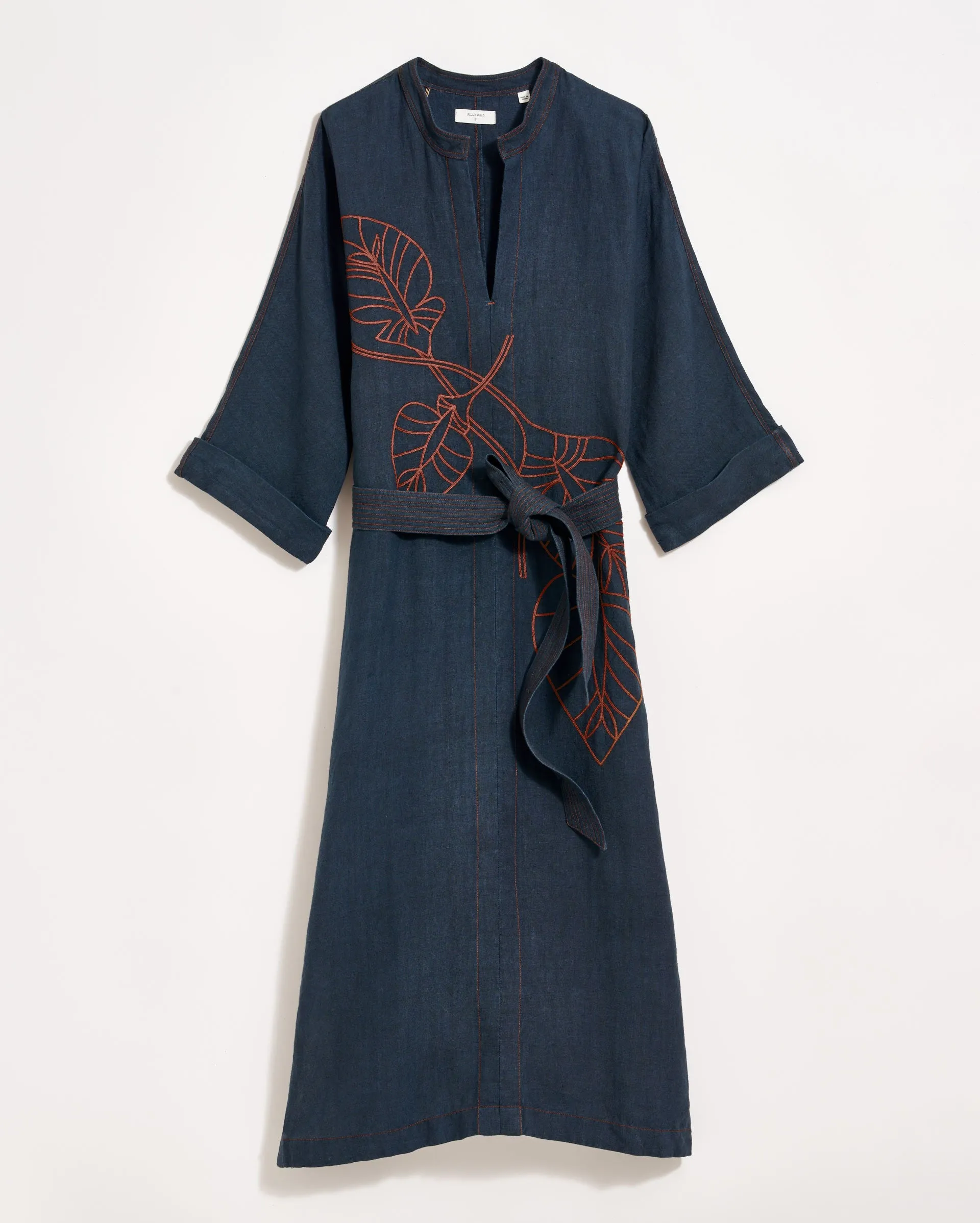 Embroidered Maxi Tunic Dress sold by Billy Reid