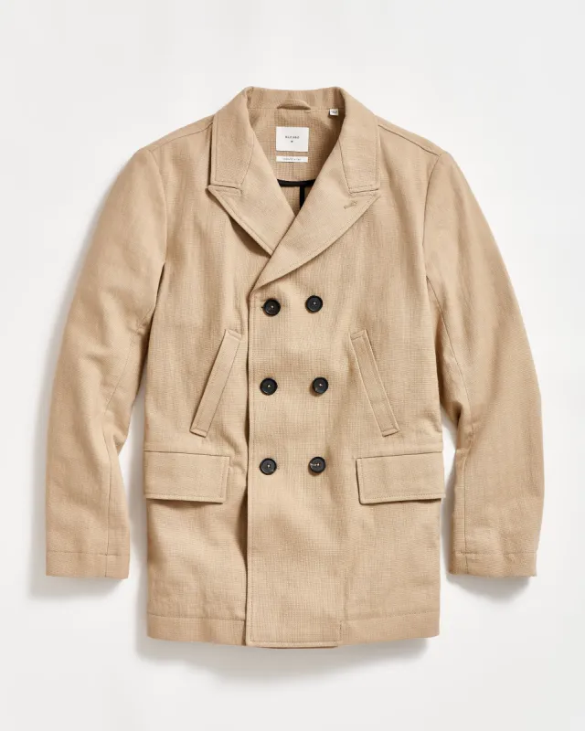 Canvas Bond Peacoat sold by Billy Reid