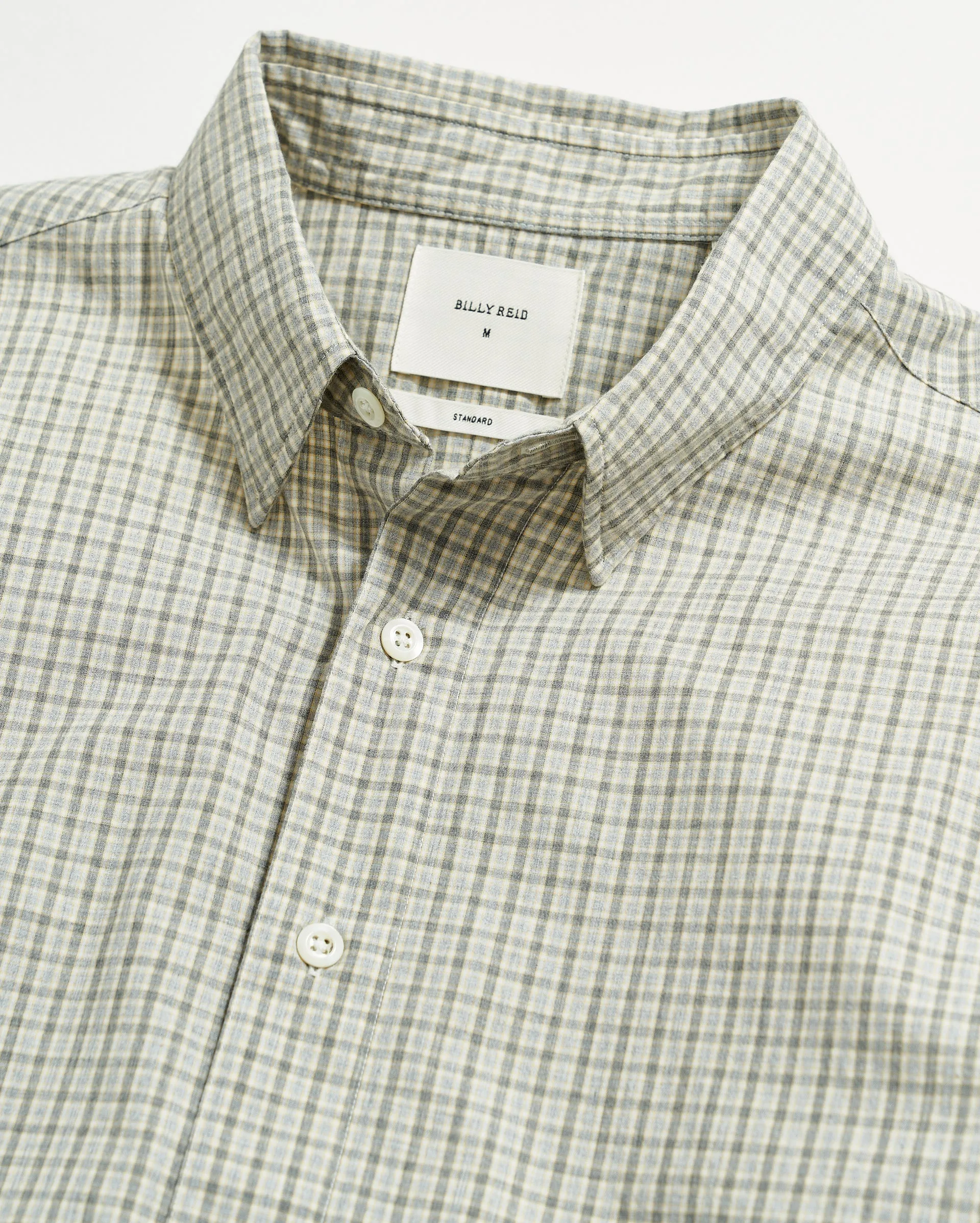 Melange Check Tuscumbia Shirt sold by Billy Reid product image thumbnail 3