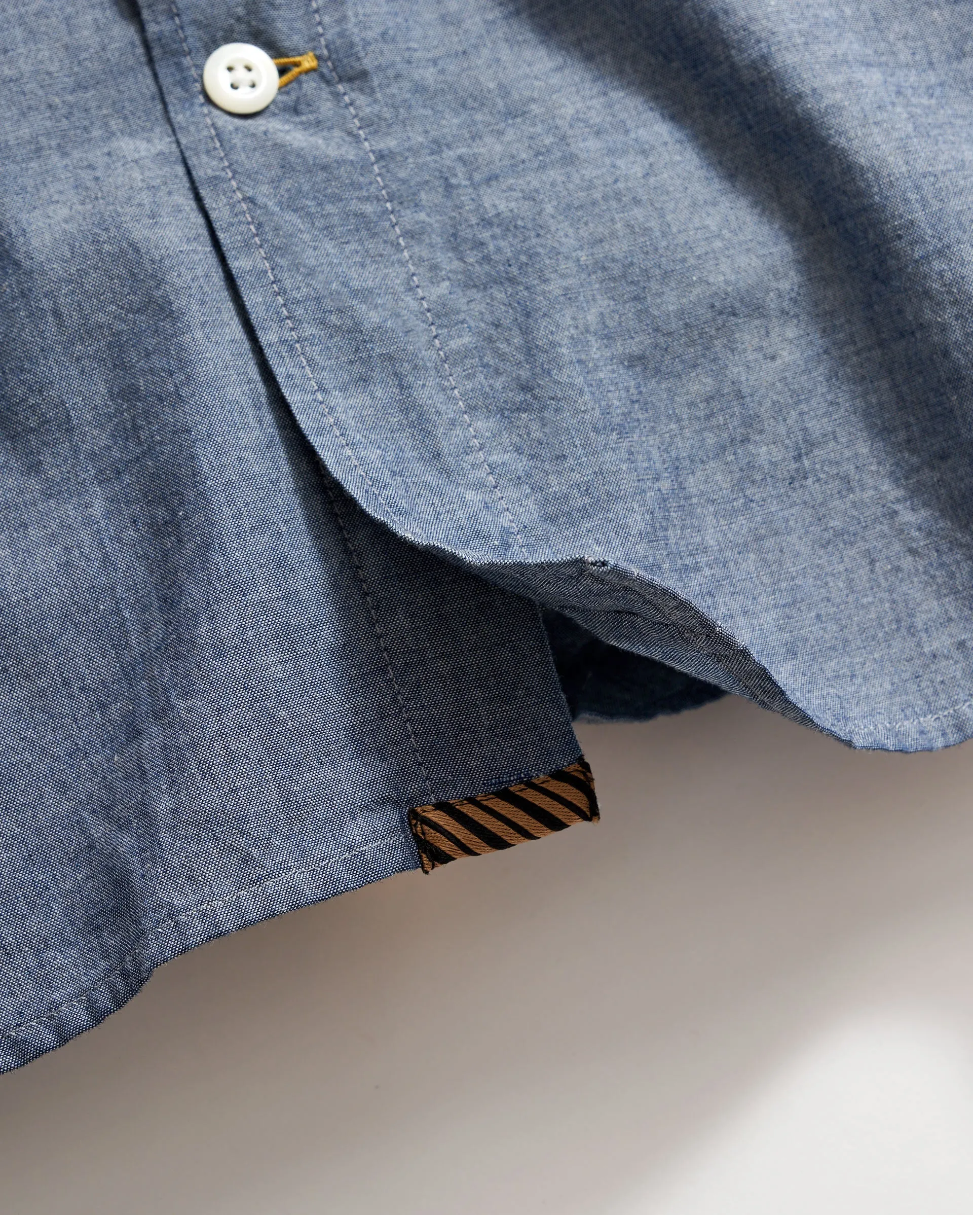 Chambray Holt Dress Shirt sold by Billy Reid product image thumbnail 4