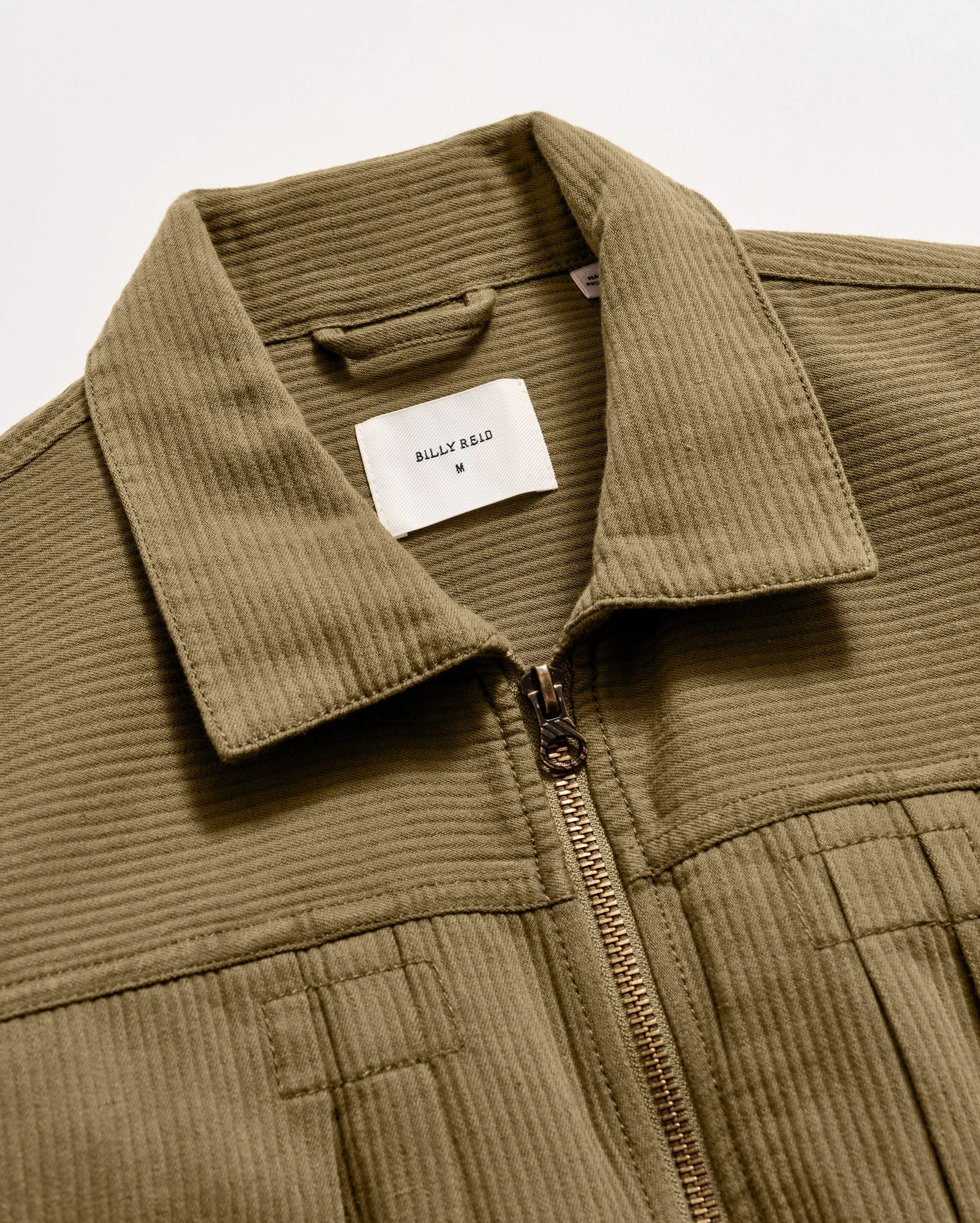 Zip Front Trucker sold by Billy Reid product image thumbnail 3