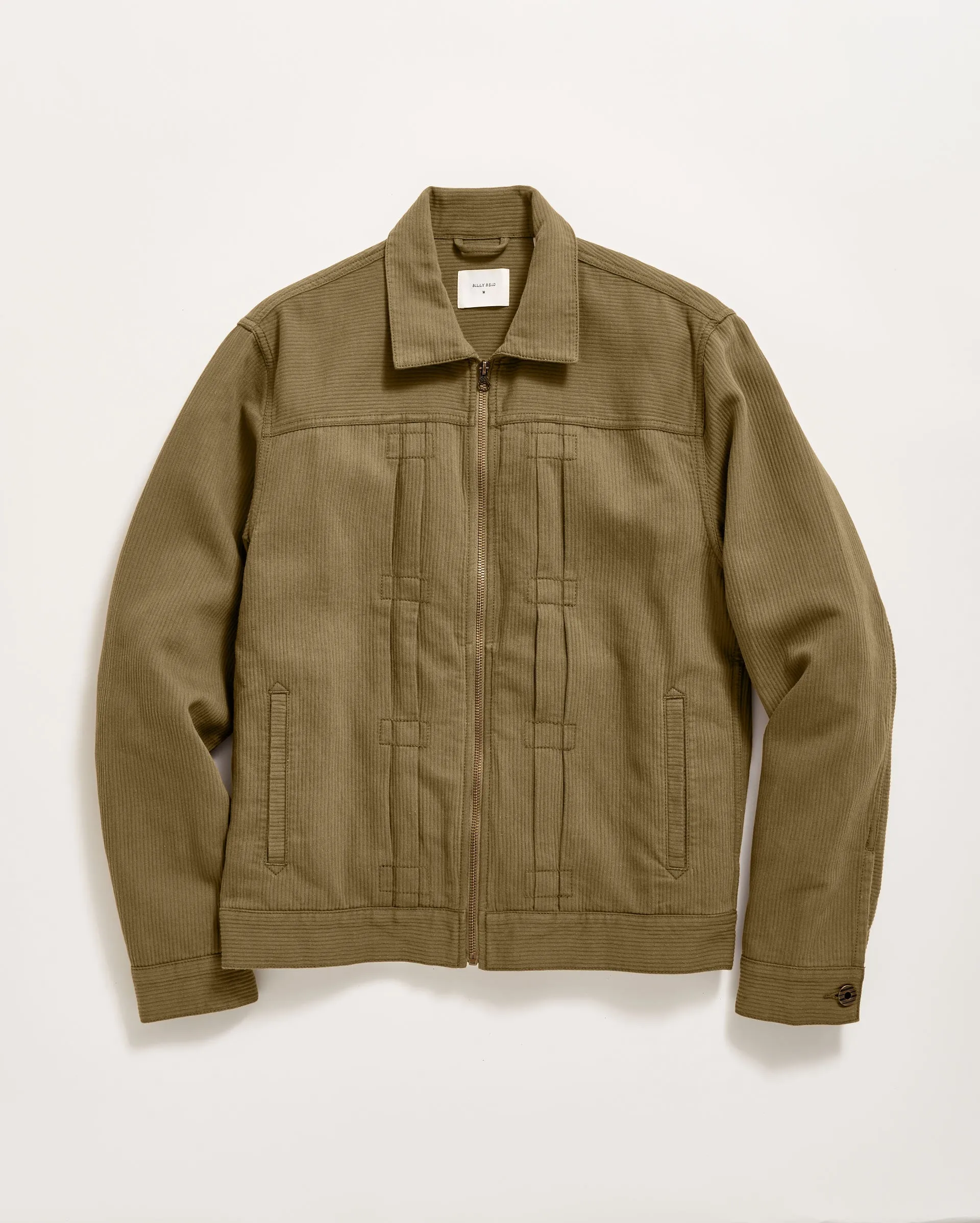 Zip Front Trucker sold by Billy Reid