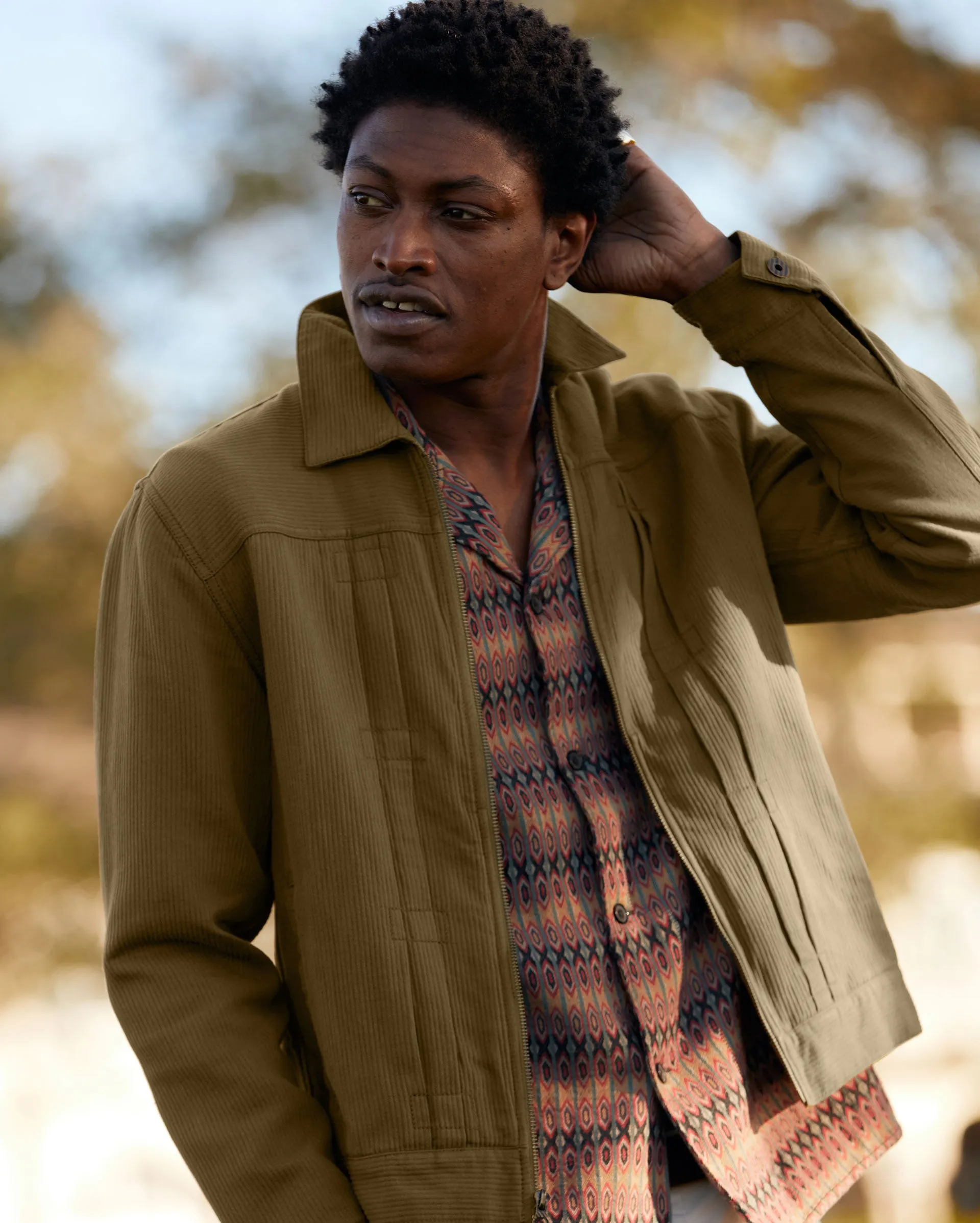 Zip Front Trucker sold by Billy Reid product image thumbnail 2