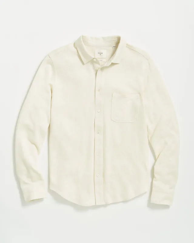 L/S Hemp Cotton Knit Shirt made by Billy Reid