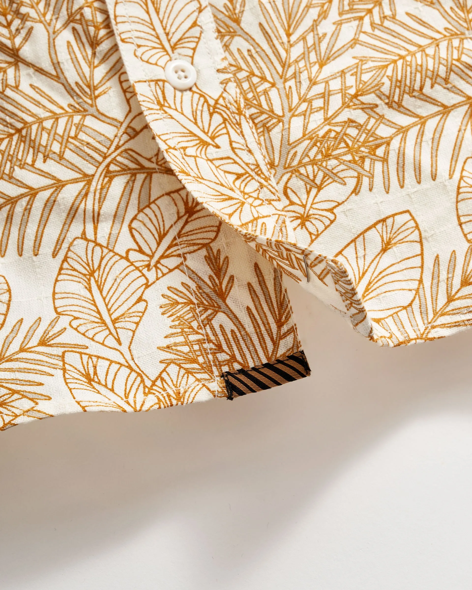 Short Sleeve Textural Pine Treme Block Shirt sold by Billy Reid product image thumbnail 5