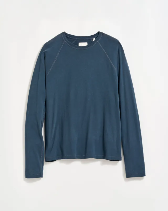 Long Sleeve Sueded Cotton Crew sold by Billy Reid