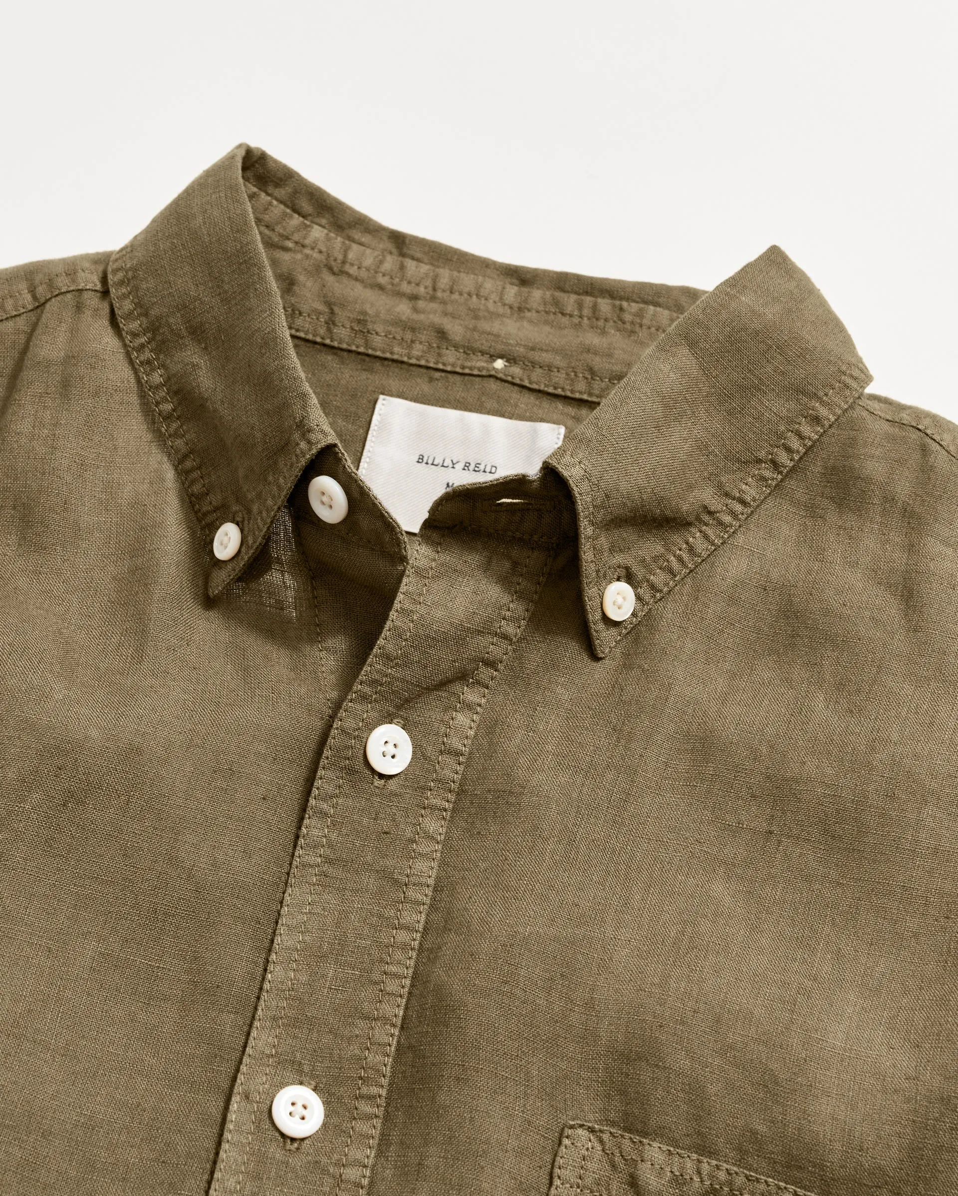 Tuscumbia Linen Shirt Button Down sold by Billy Reid product image thumbnail 3