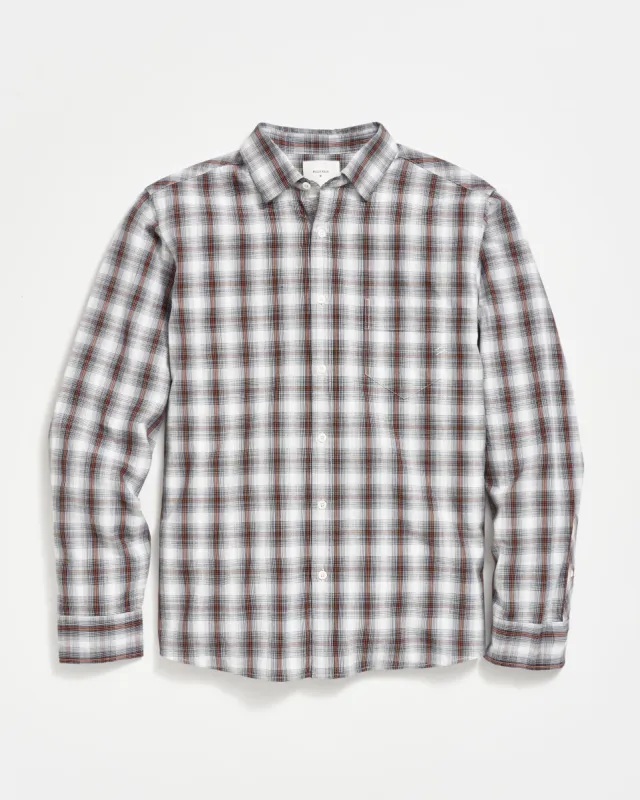 Shadow Plaid Pickwick Shirt made by Billy Reid