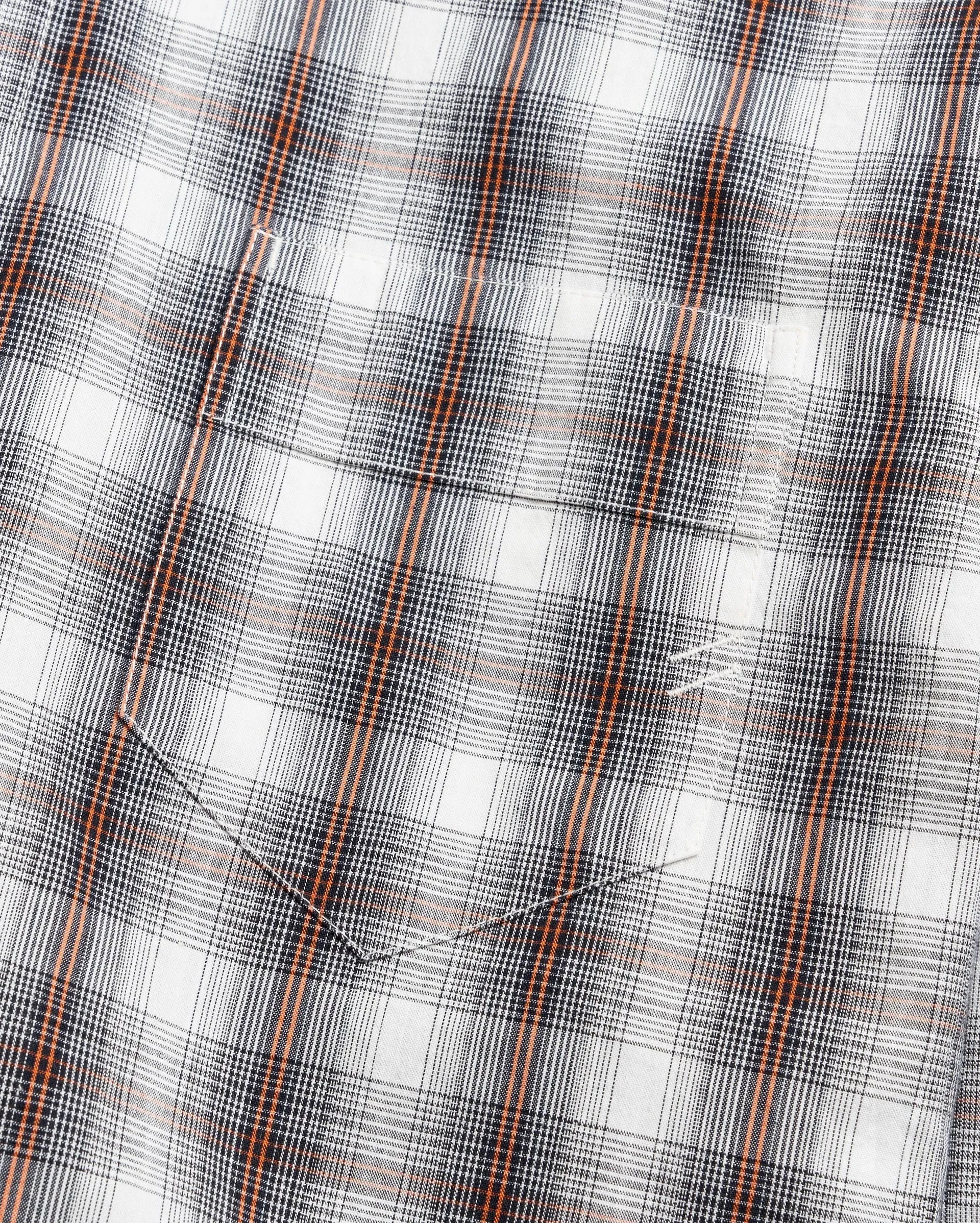 Shadow Plaid Pickwick Shirt sold by Billy Reid product image thumbnail 4