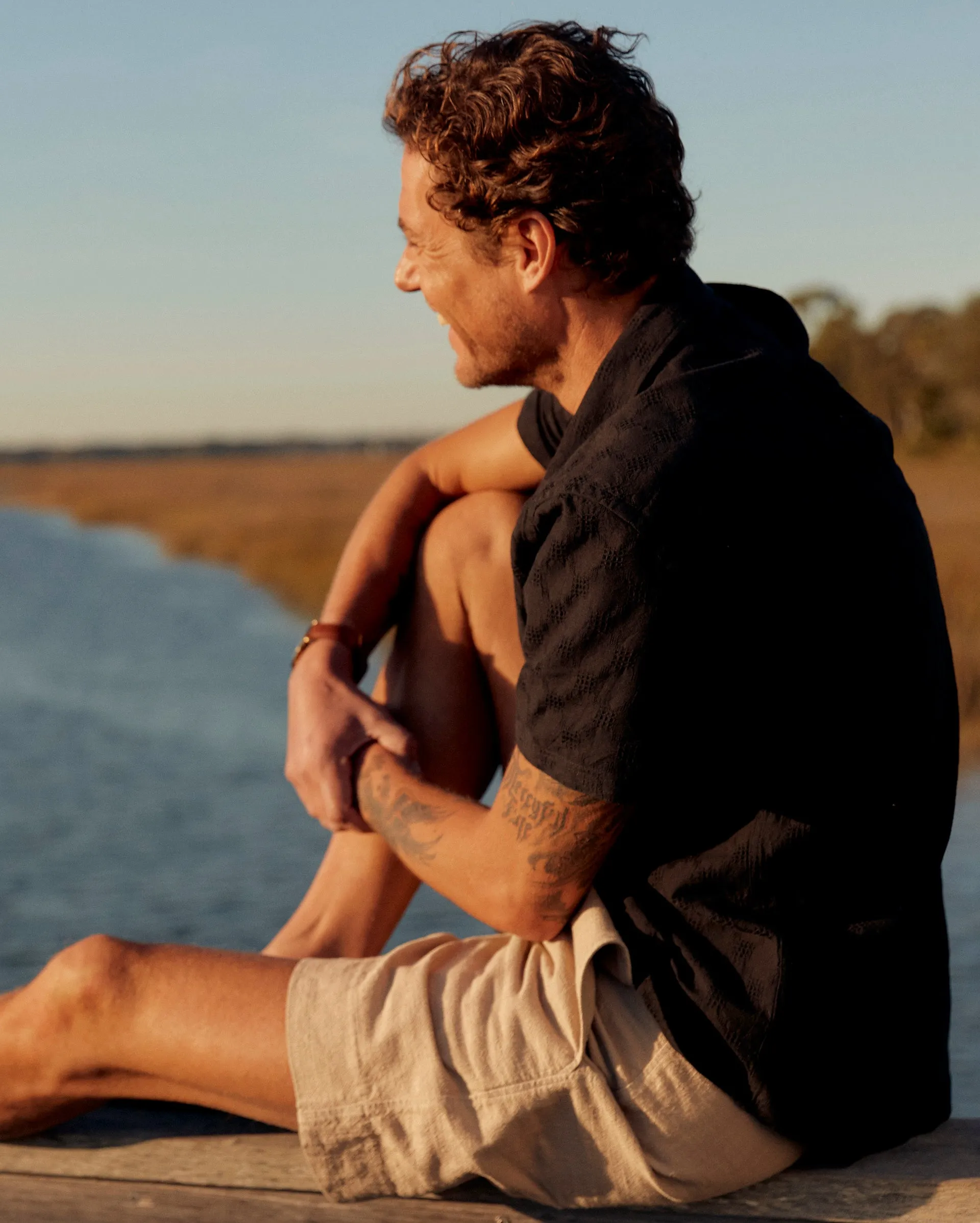 Slub Cotton Short sold by Billy Reid product image thumbnail 3
