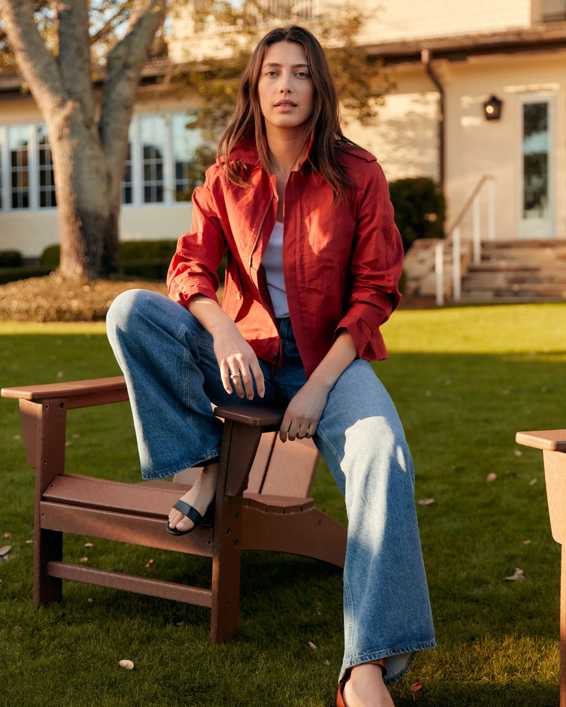 Cropped Raincoat sold by Billy Reid product image thumbnail 3