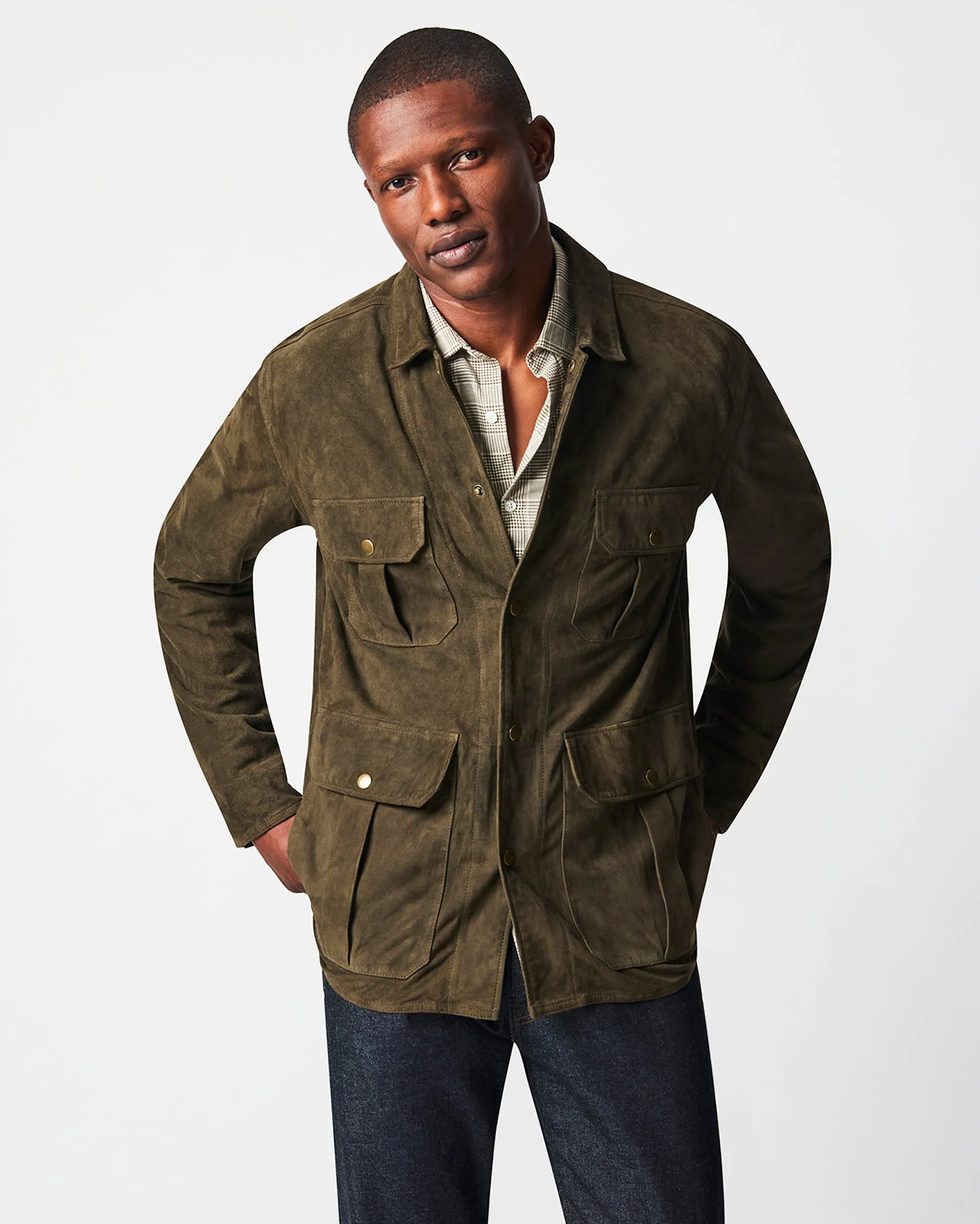 Safari Jacket sold by Billy Reid product image thumbnail 2