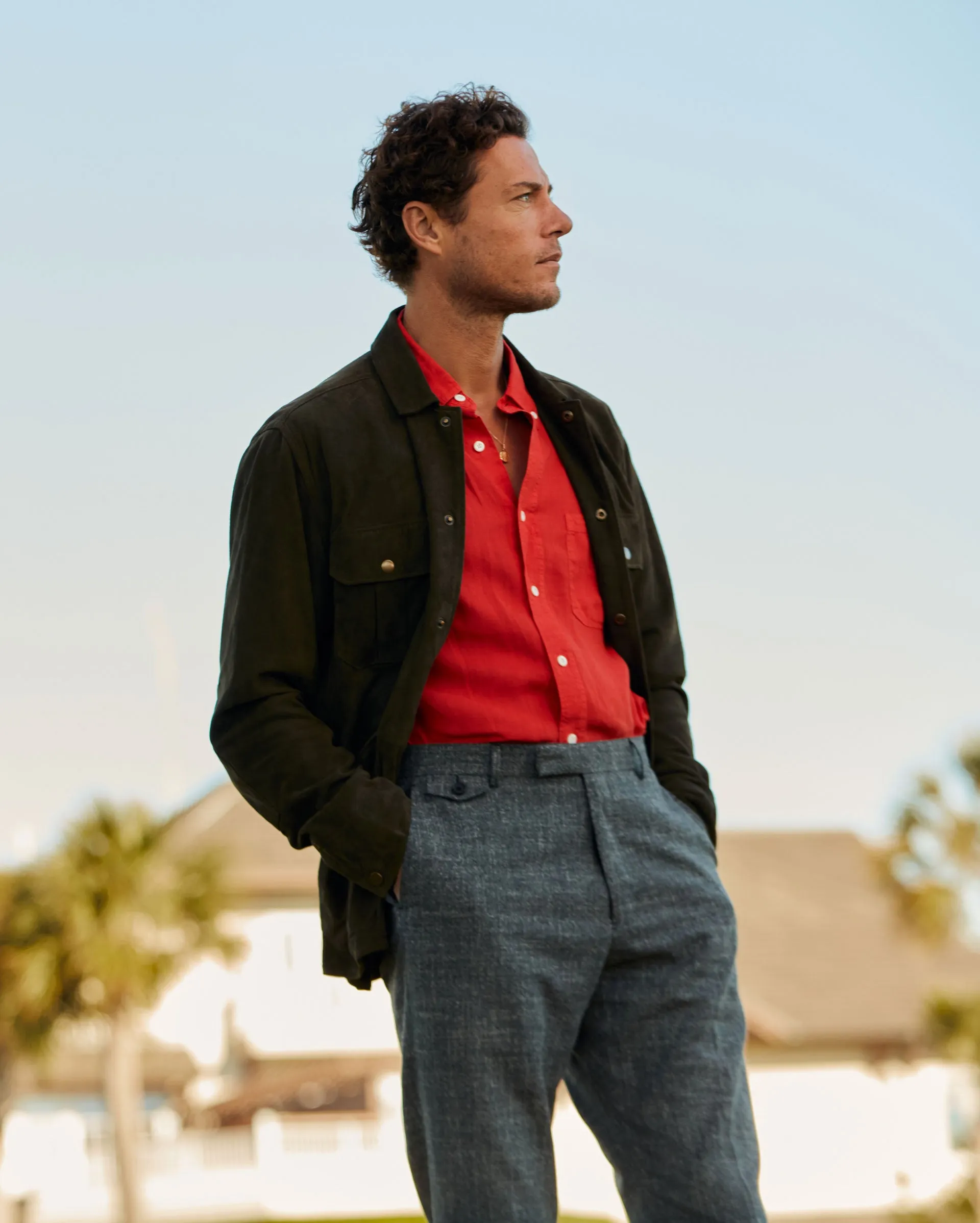 Safari Jacket sold by Billy Reid product image thumbnail 3