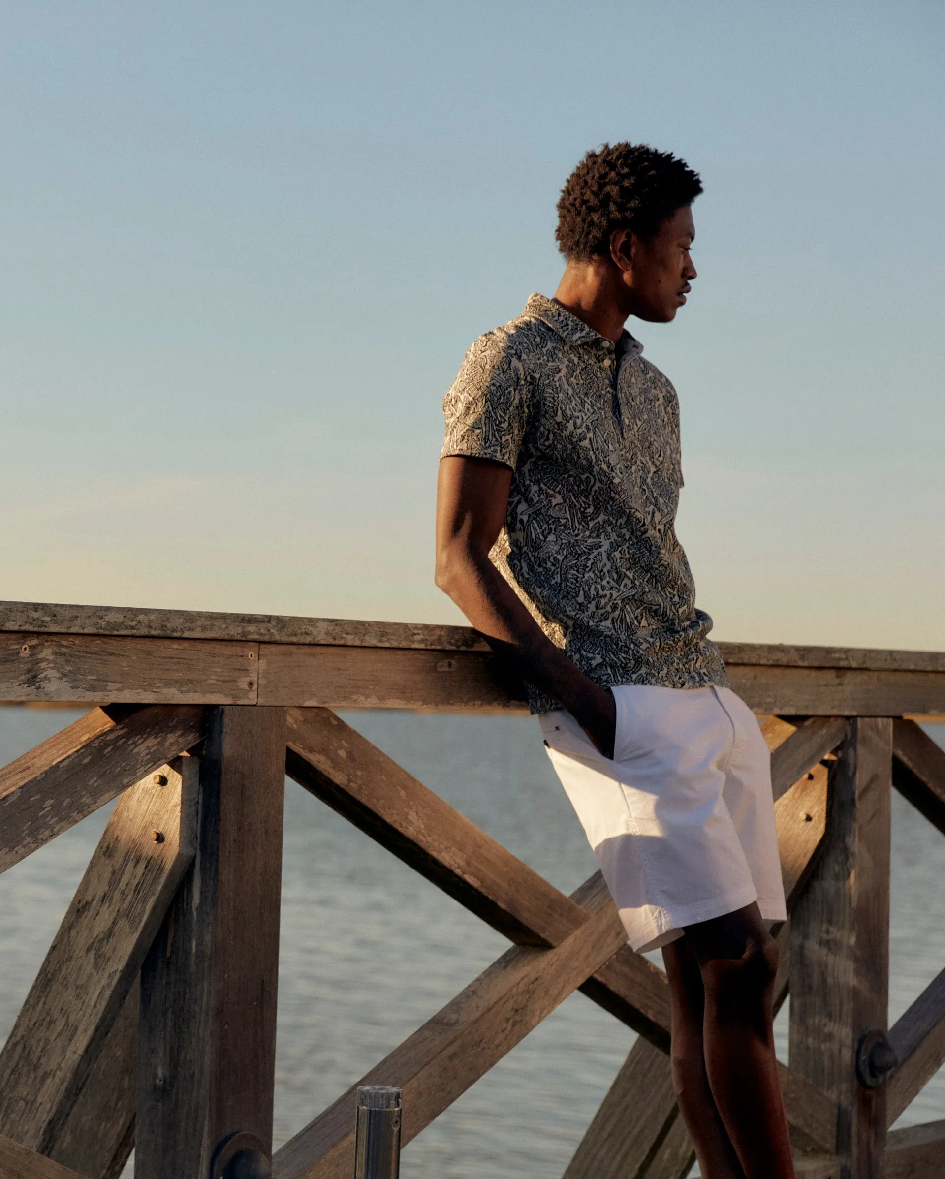 Chino Short sold by Billy Reid product image thumbnail 3