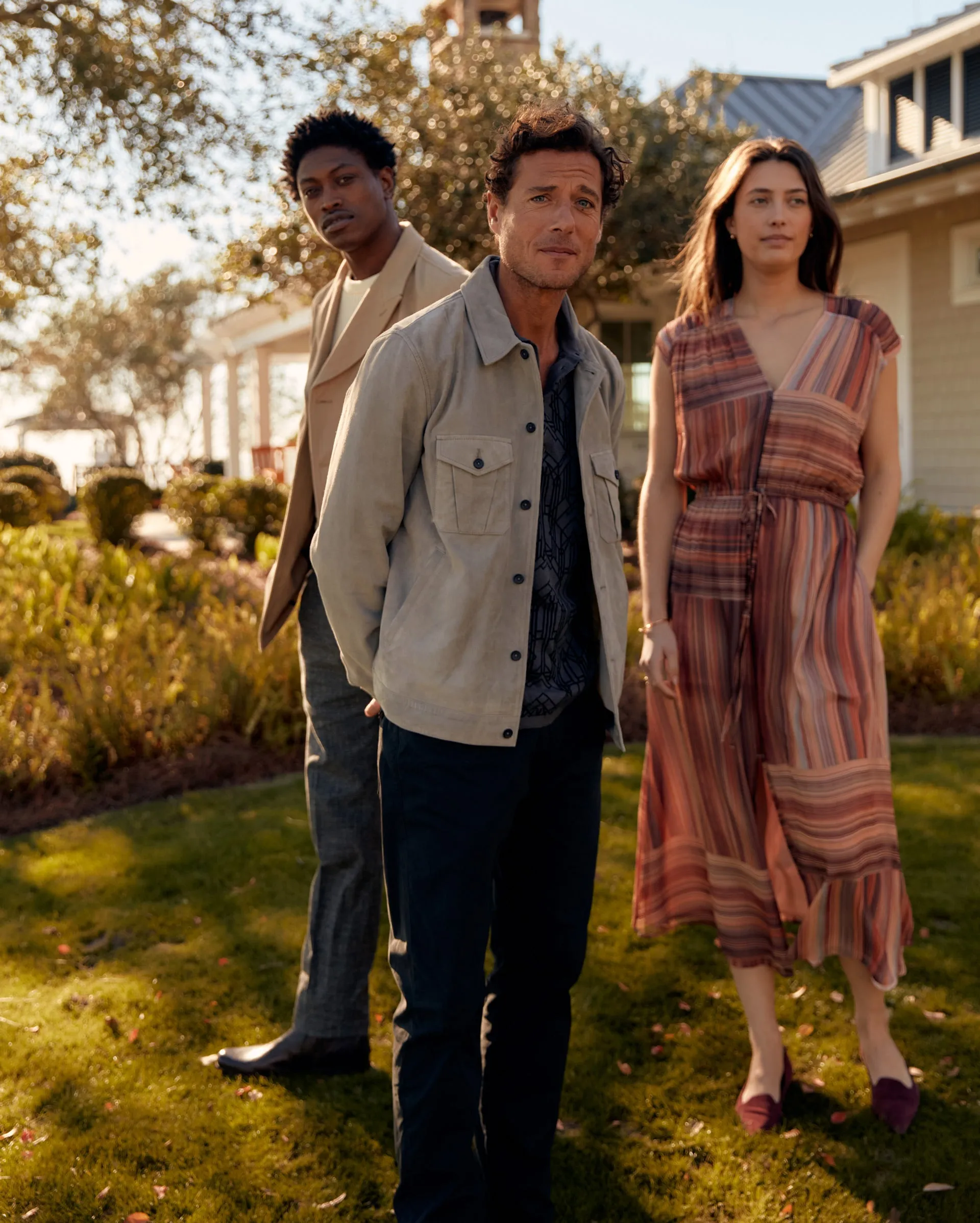 PATCH POCKET SUEDE JACKET sold by Billy Reid product image thumbnail 2