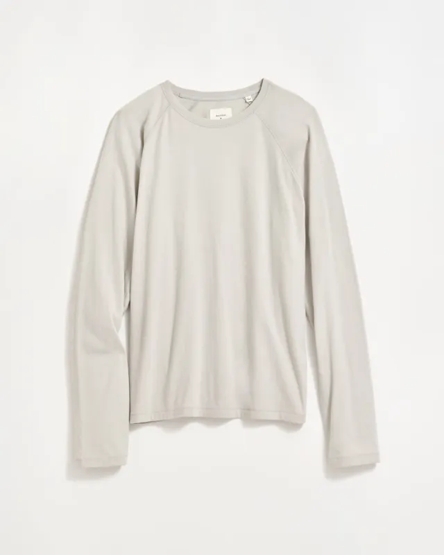 Long-Sleeve Sueded Cotton Crew sold by Billy Reid