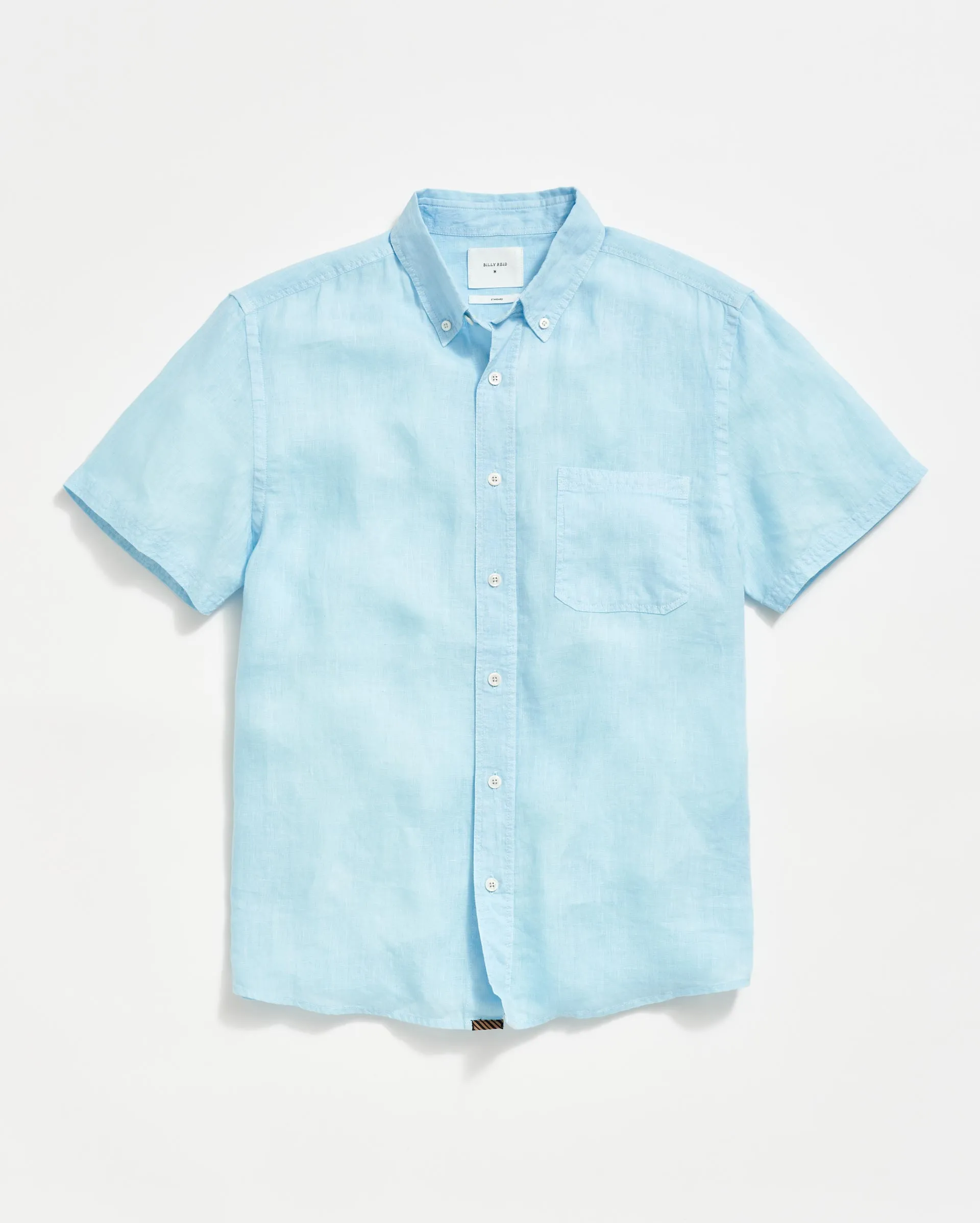 Short Sleeve Linen Tuscumbia Shirt Button Down sold by Billy Reid