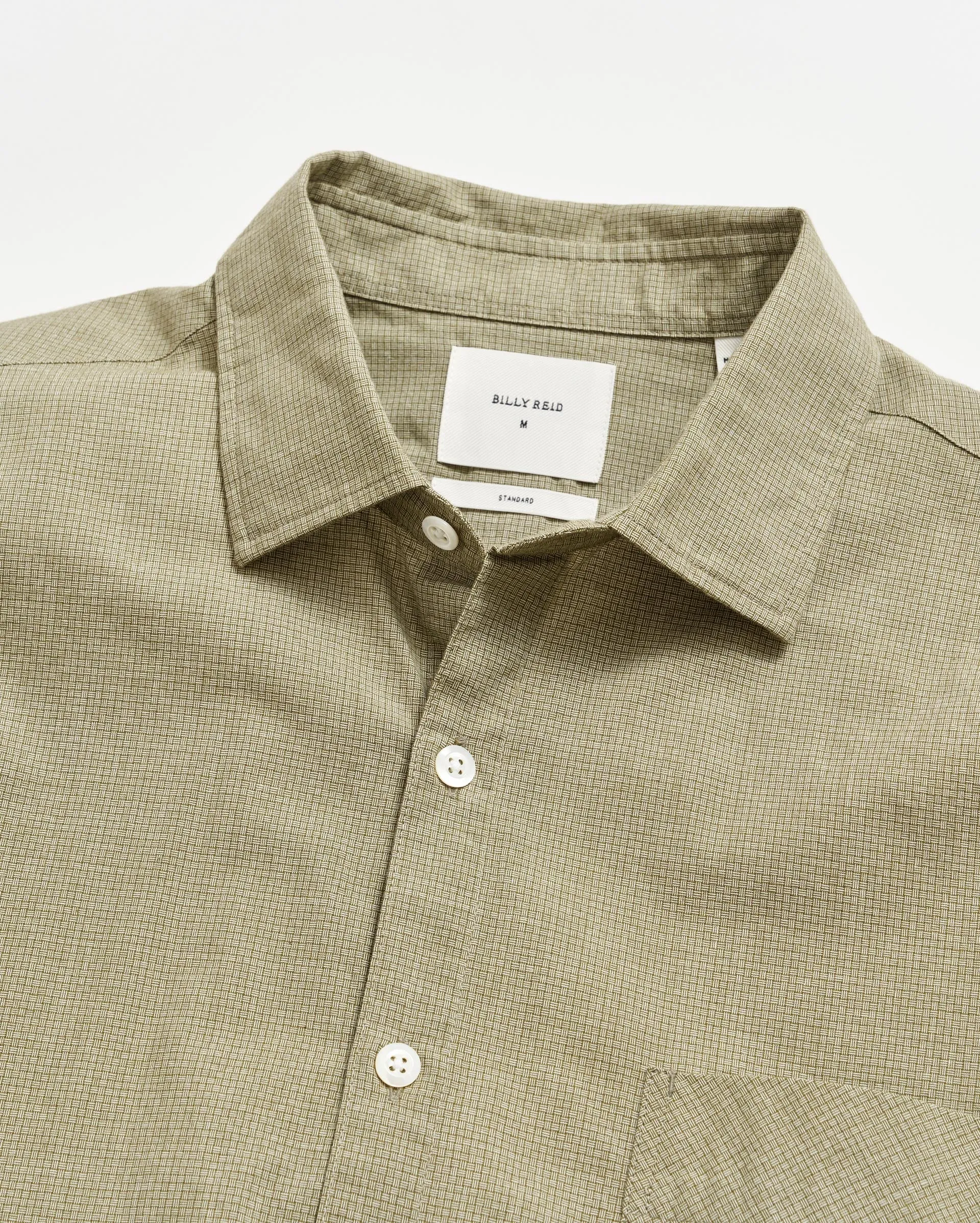 Micro-Basketweave John T Shirt sold by Billy Reid product image thumbnail 3